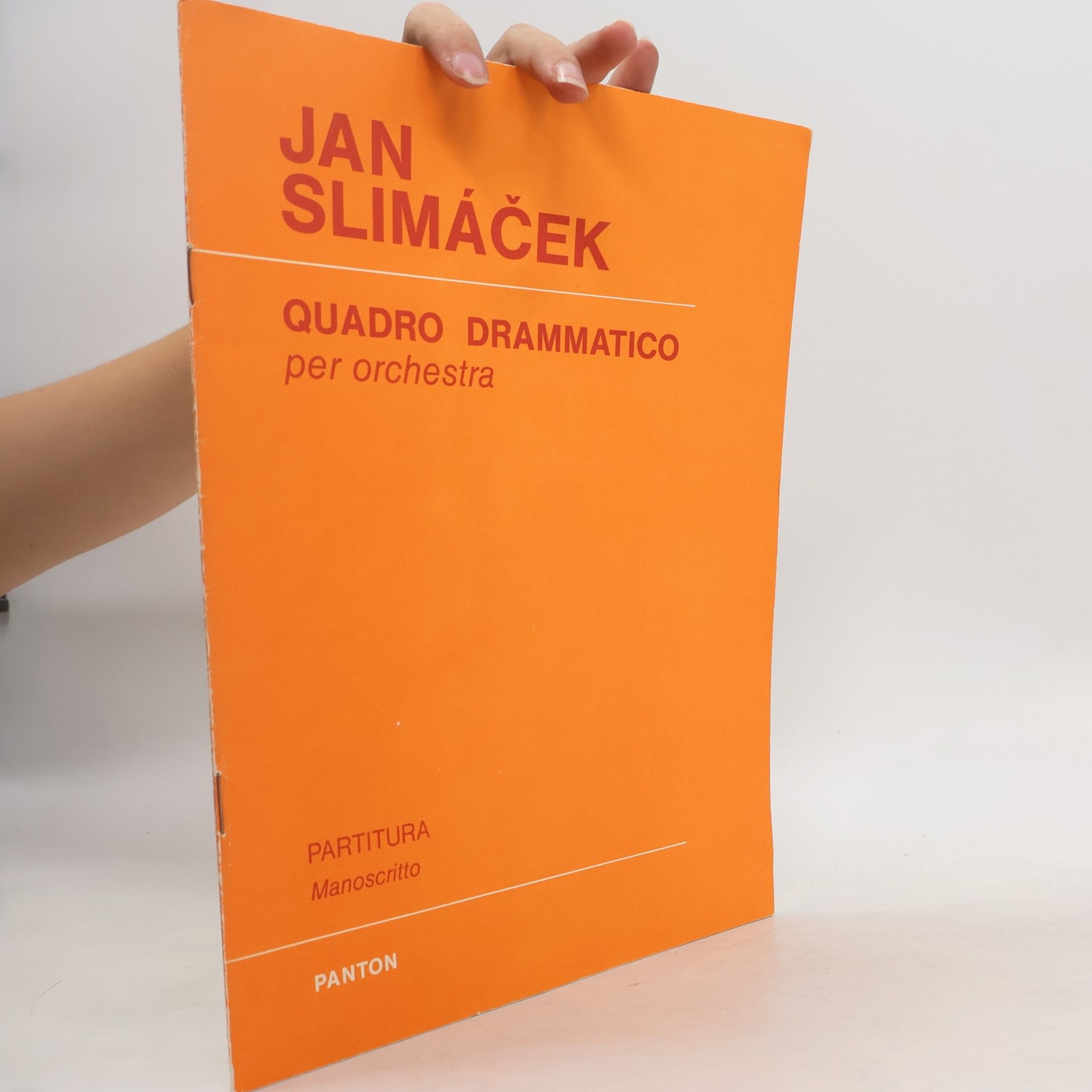 Jan Slimáček Quadro Drammatico