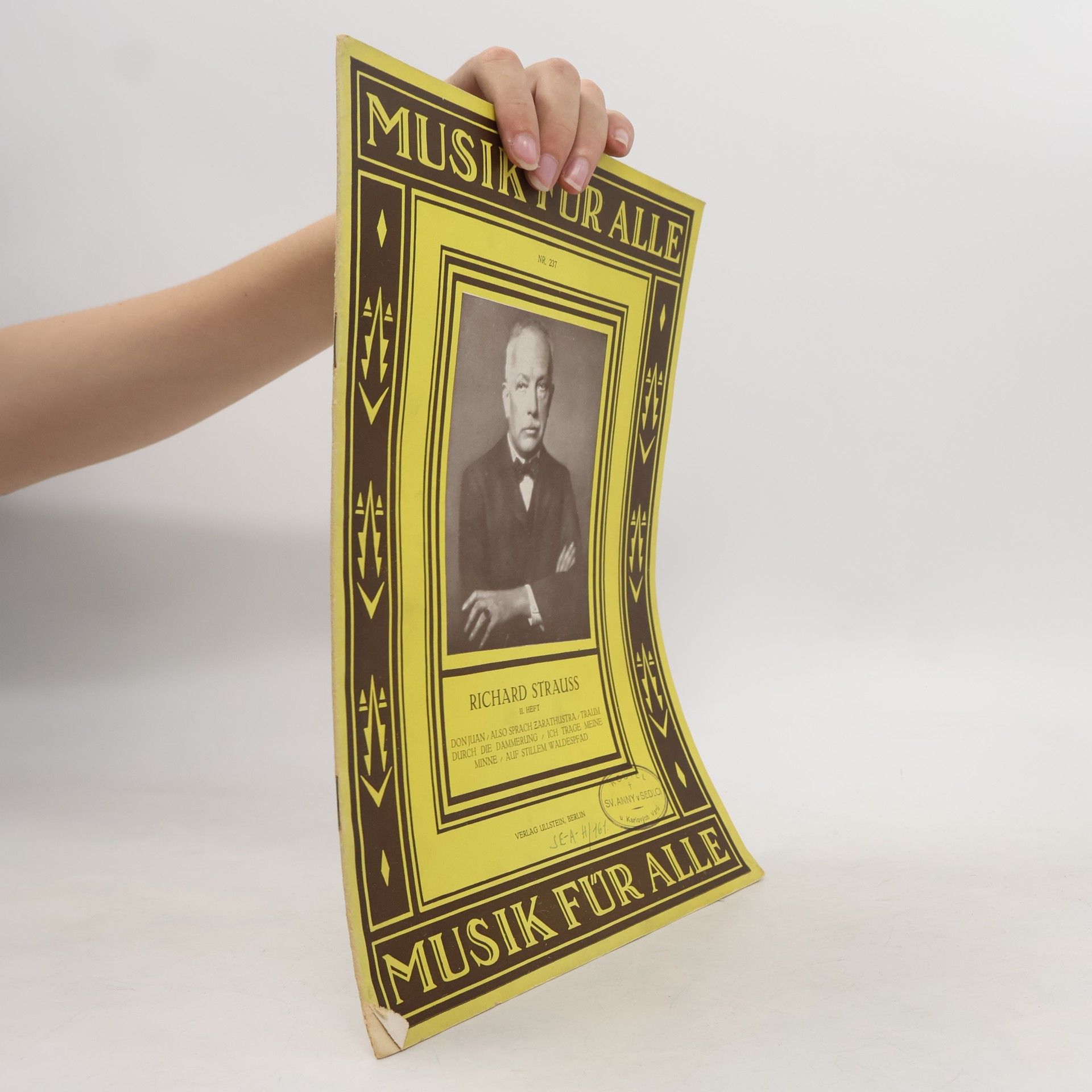 Various authors Musik für Alle. Richard Strauss II. Heft