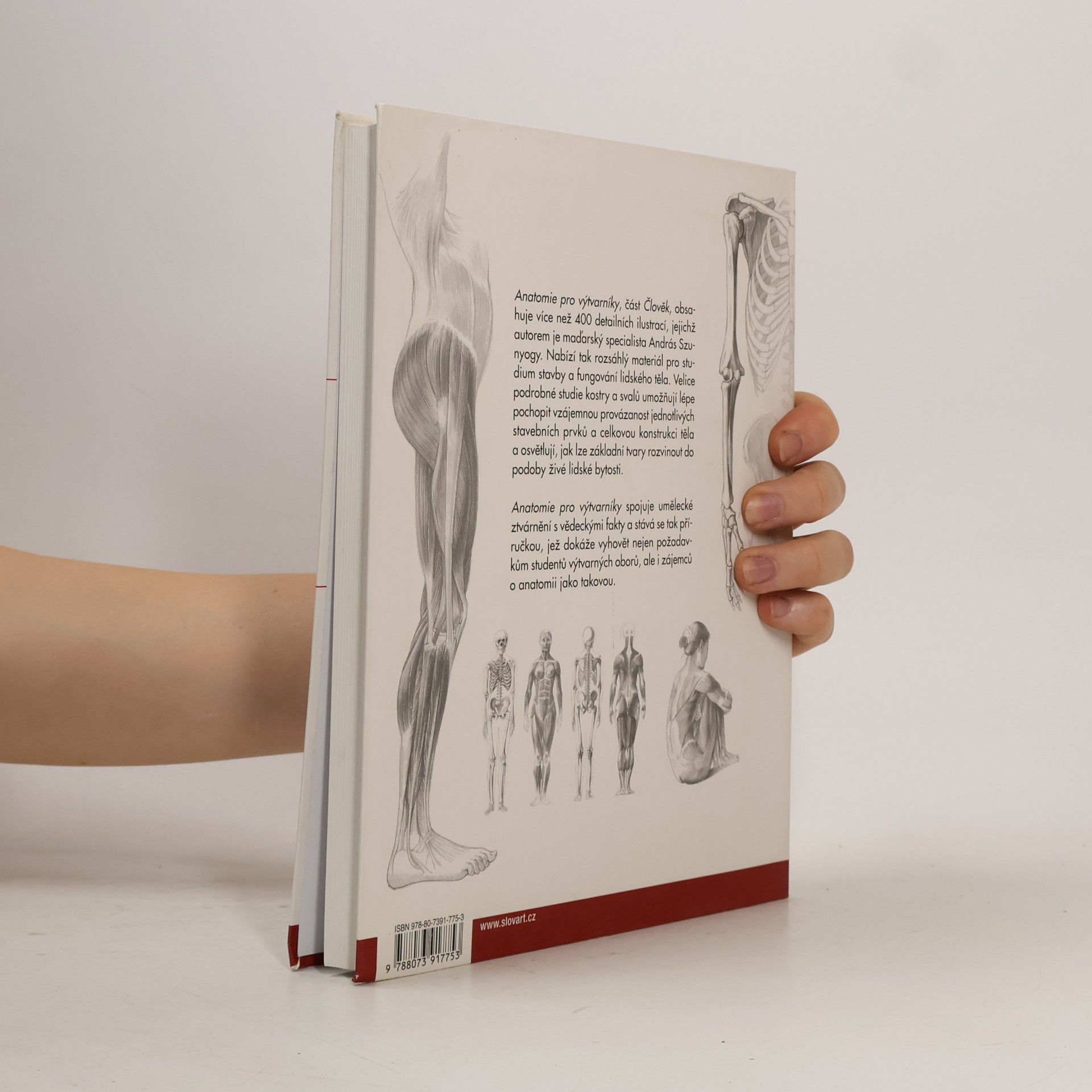 András Szunyoghy Anatomie pro výtvarníky. Člověk