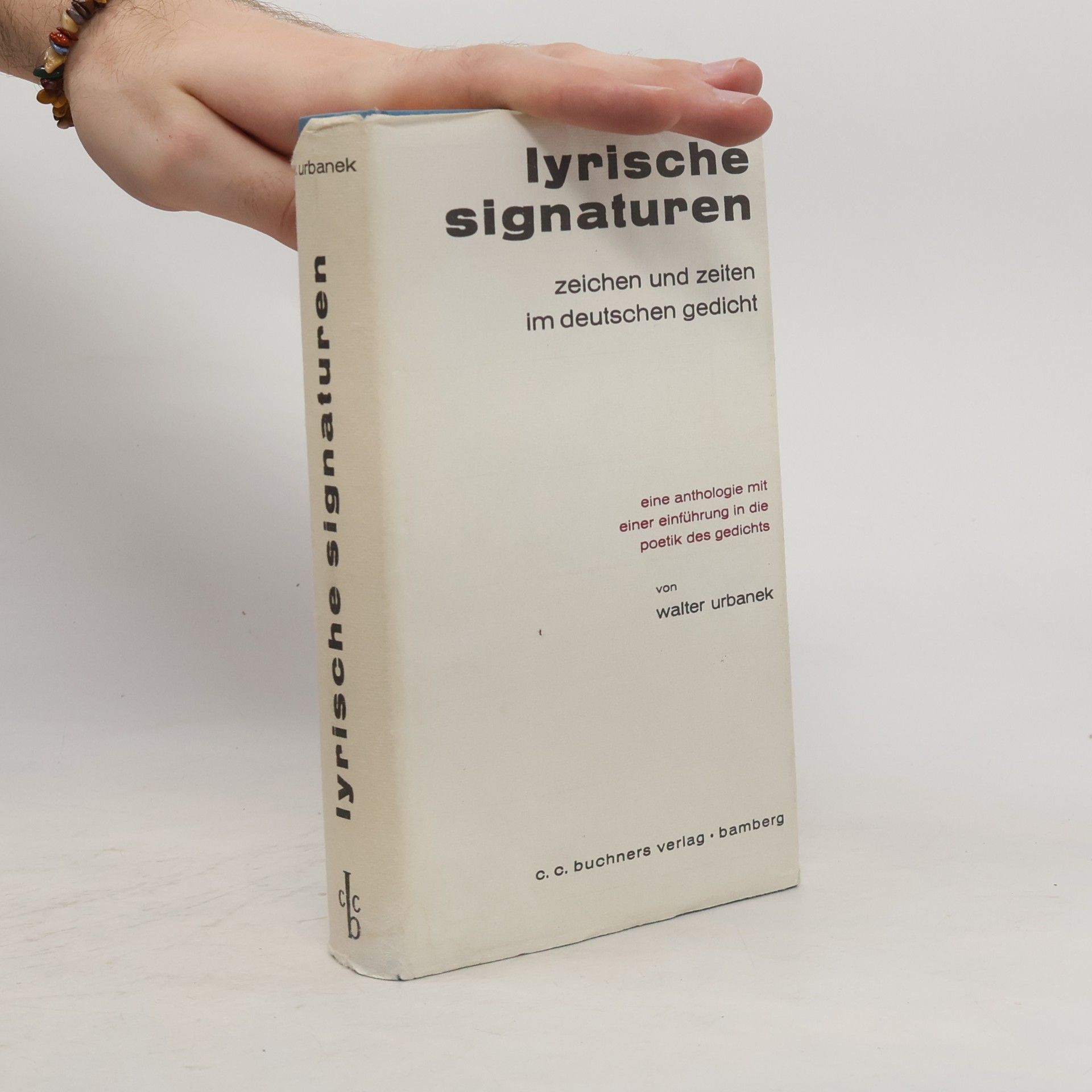 Walter Urbanek Lyrische Signaturen