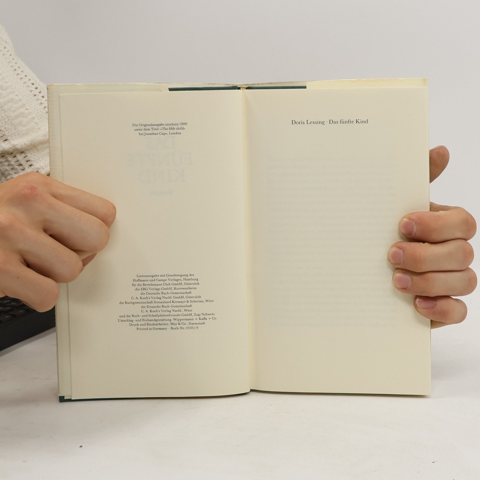 Doris Lessing Das fünfte Kind