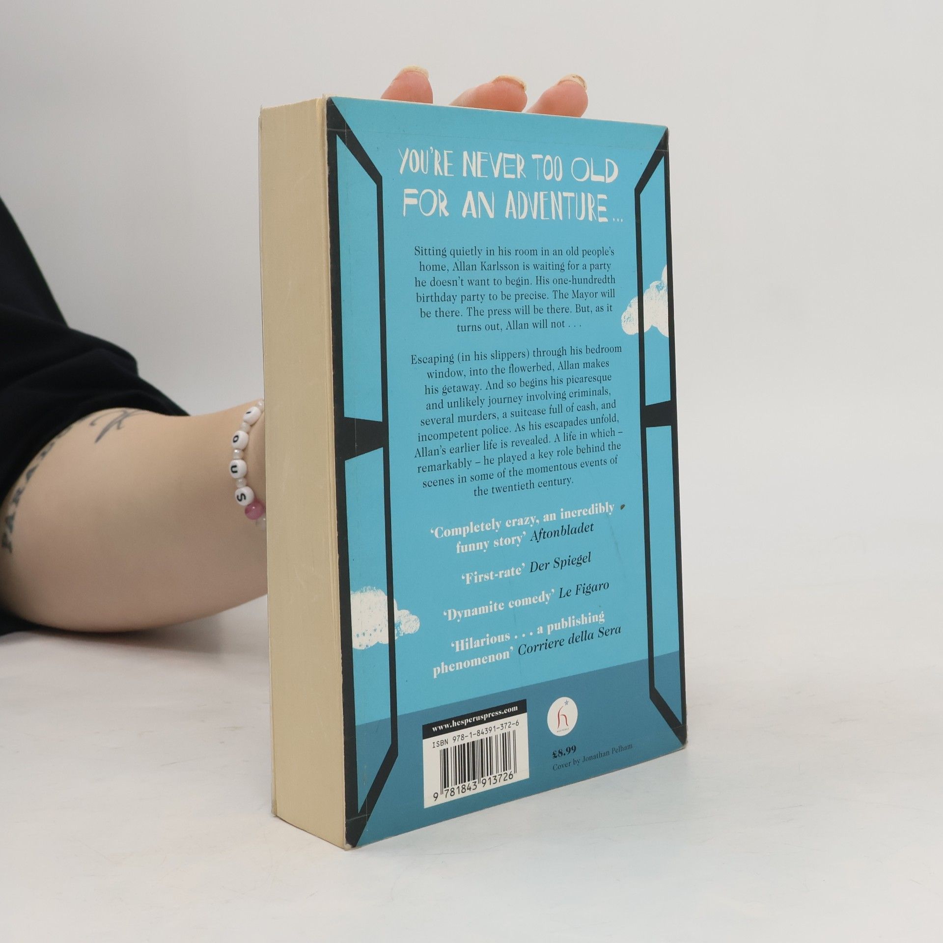 Jonas Jonasson The Hundred-Year-Old Man Who Climbed Out the Window and Disappeared