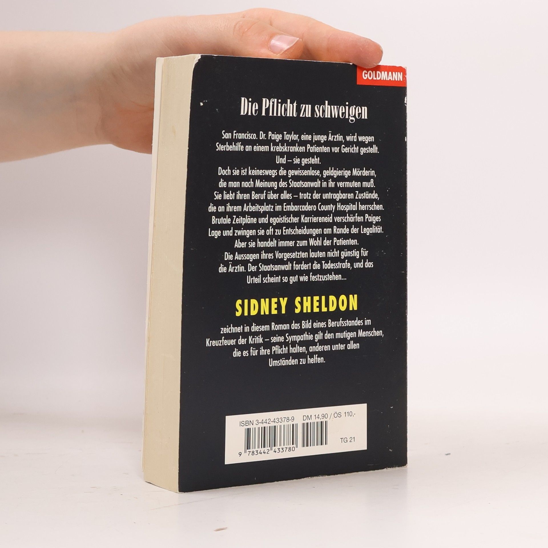 Sidney Sheldon Die Pflicht zu schweigen