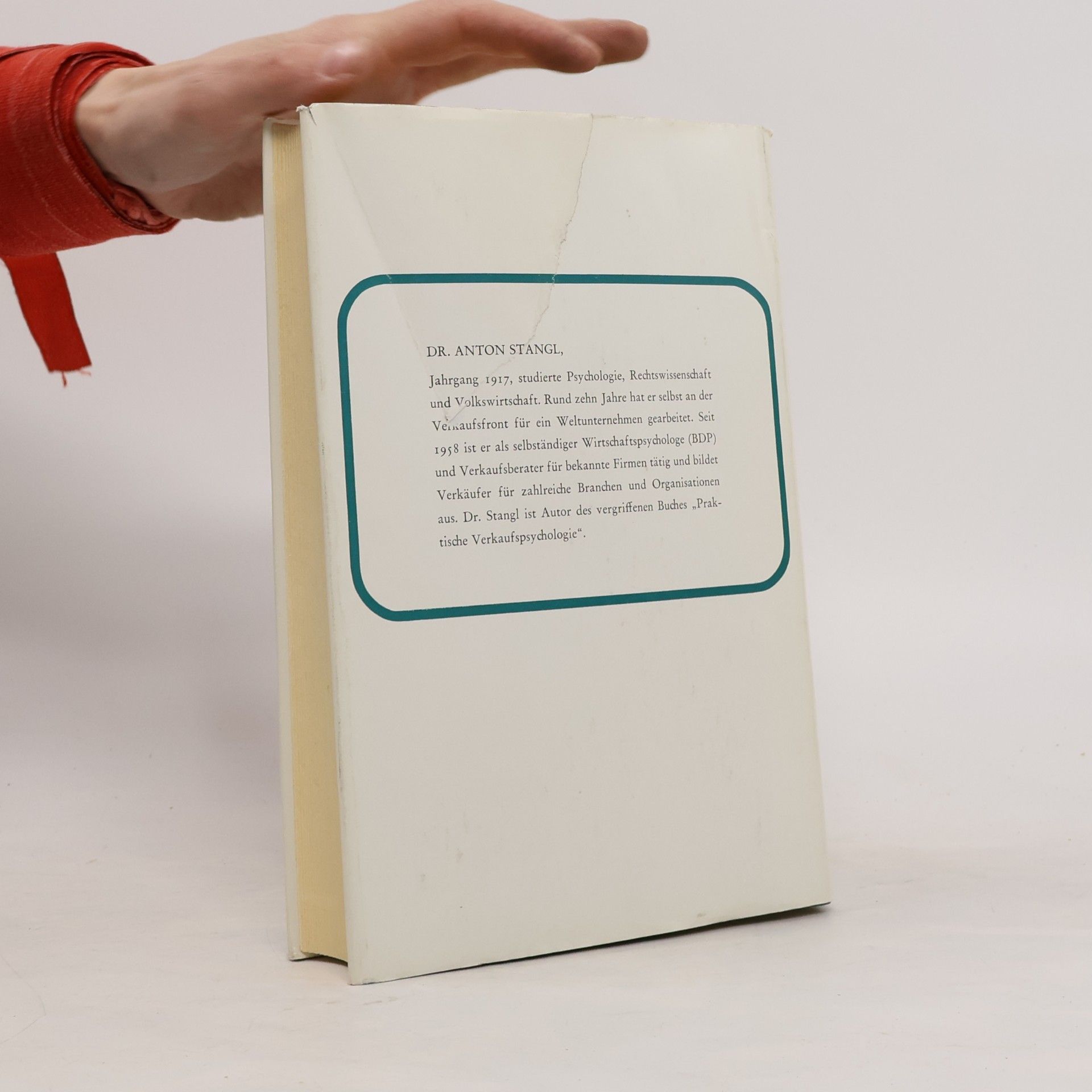 Anton Stangl Das Buch der Verhandlungskunst