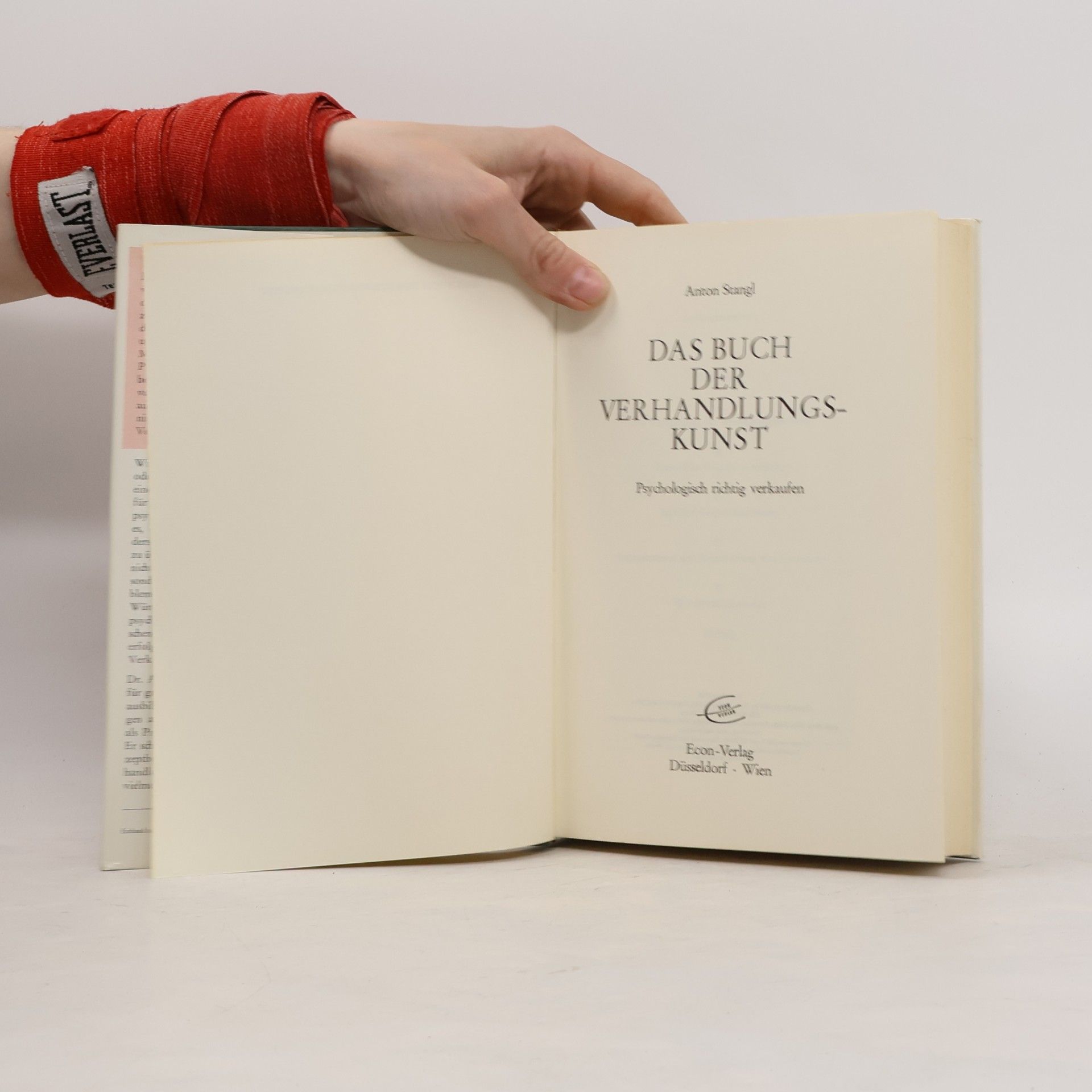 Anton Stangl Das Buch der Verhandlungskunst
