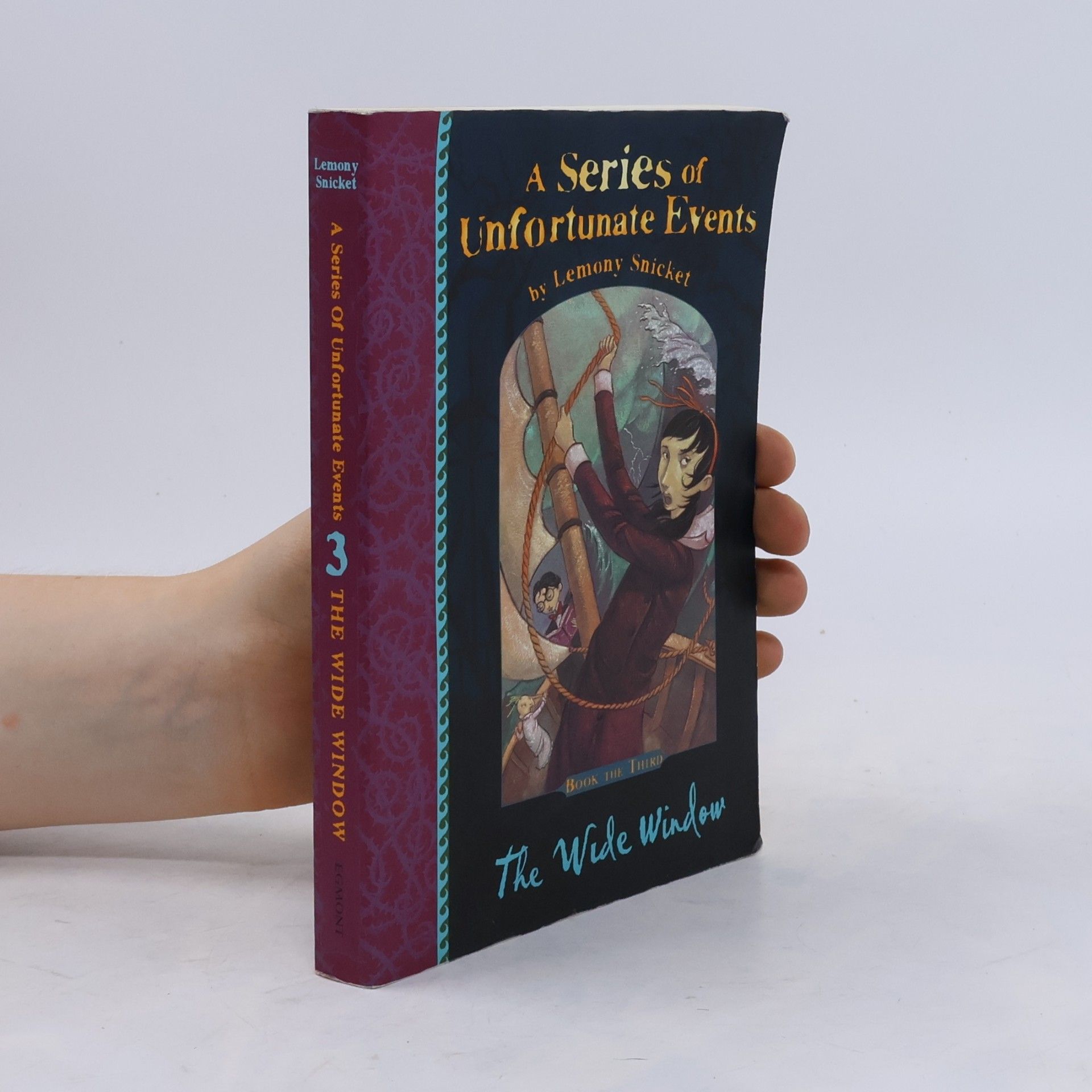 Lemony Snicket A series of unfortunate events. The wide window. Book the third