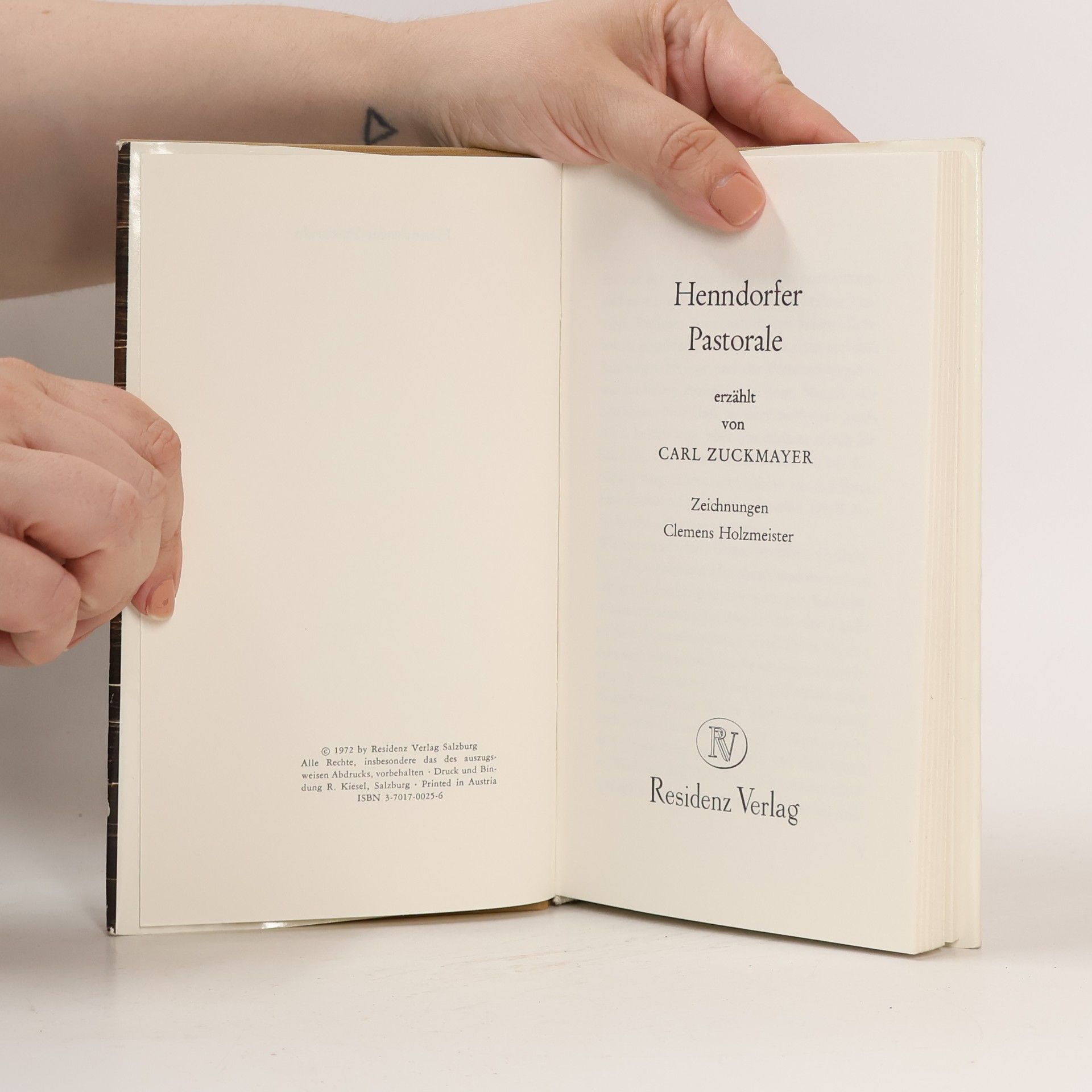 Carl Zuckmayer Henndorfer Pastorale