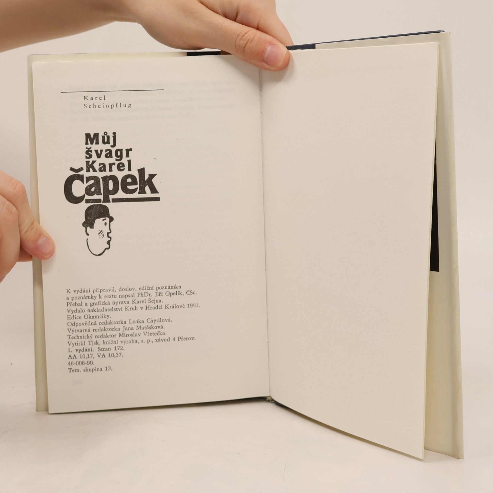 Karel Scheinpflug Můj švagr Karel Čapek