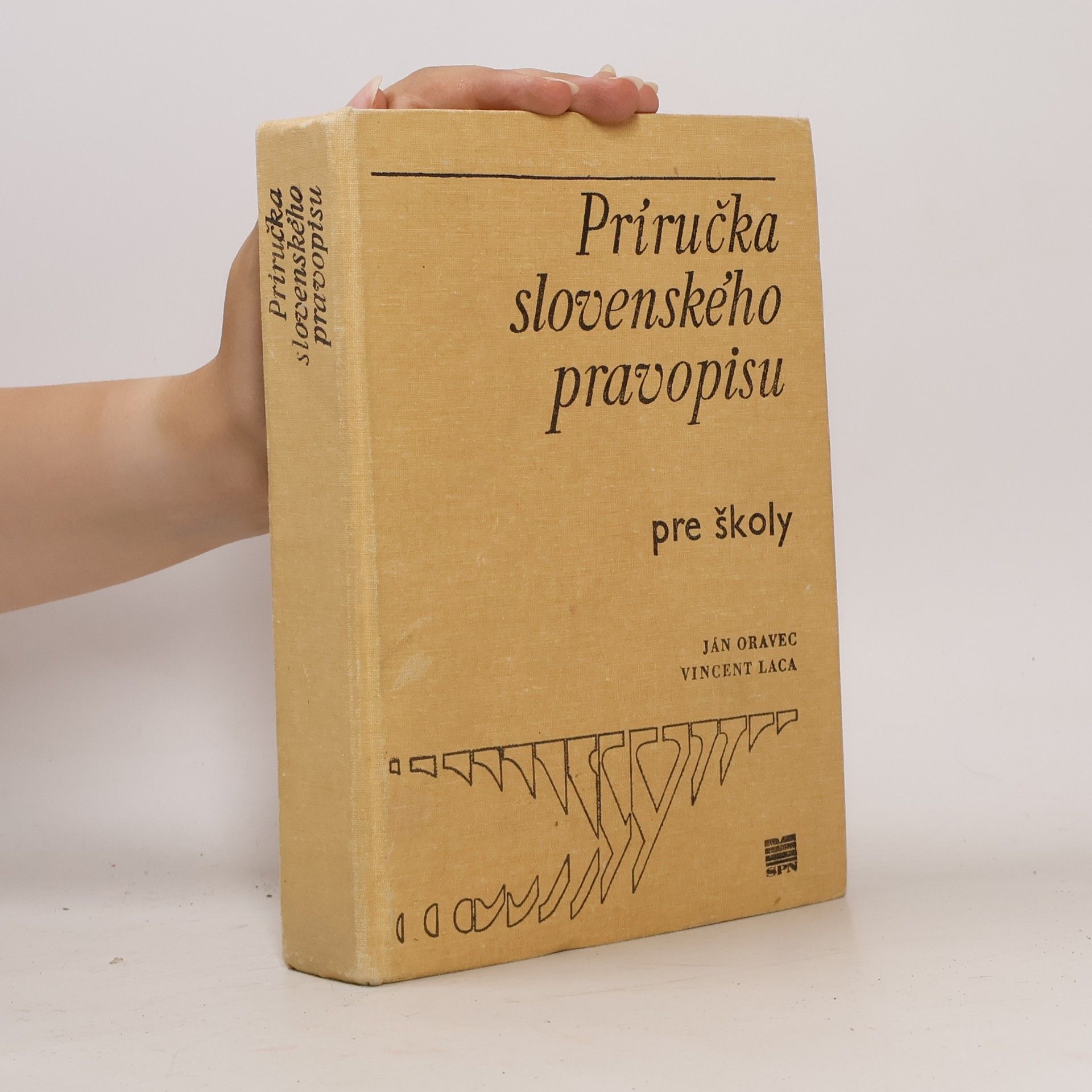 Ján Oravec Príručka slovenského pravopisu pre školy