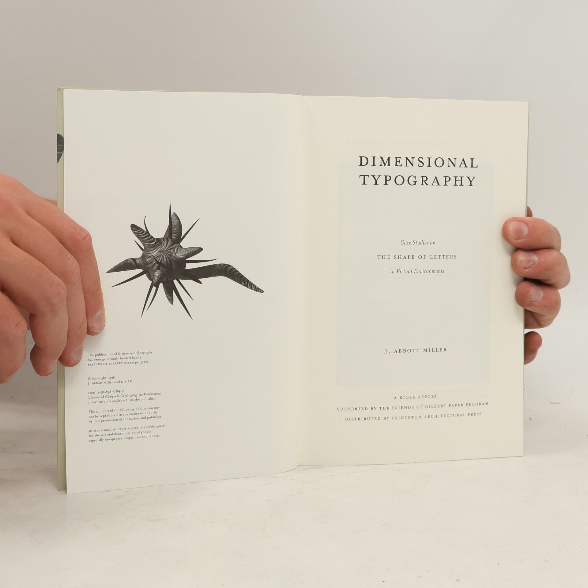 J. Abbott Miller Kiosk Report - 1: Dimensional Typography