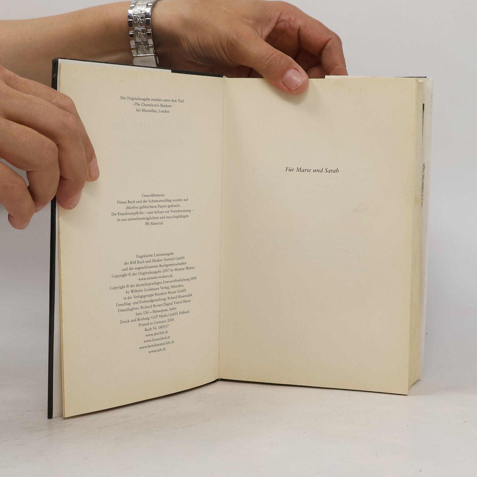 Minette Walters Der Schatten des Chamäleons