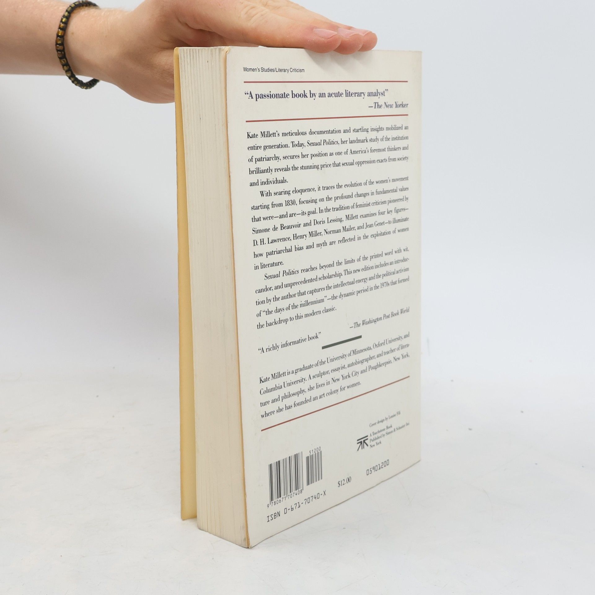 Kate Millett Virago Modern Classics: Sexual Politics