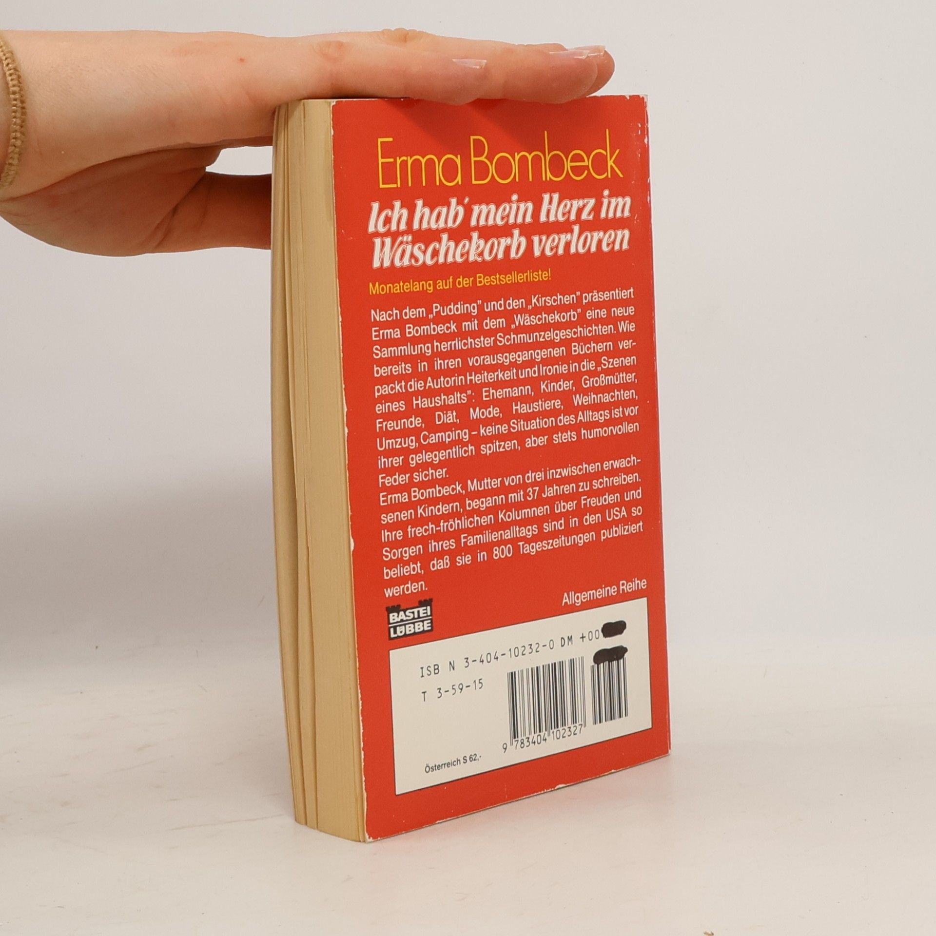 Erma Bombeck Ich hab' mein Herz im Wäschekorb verloren