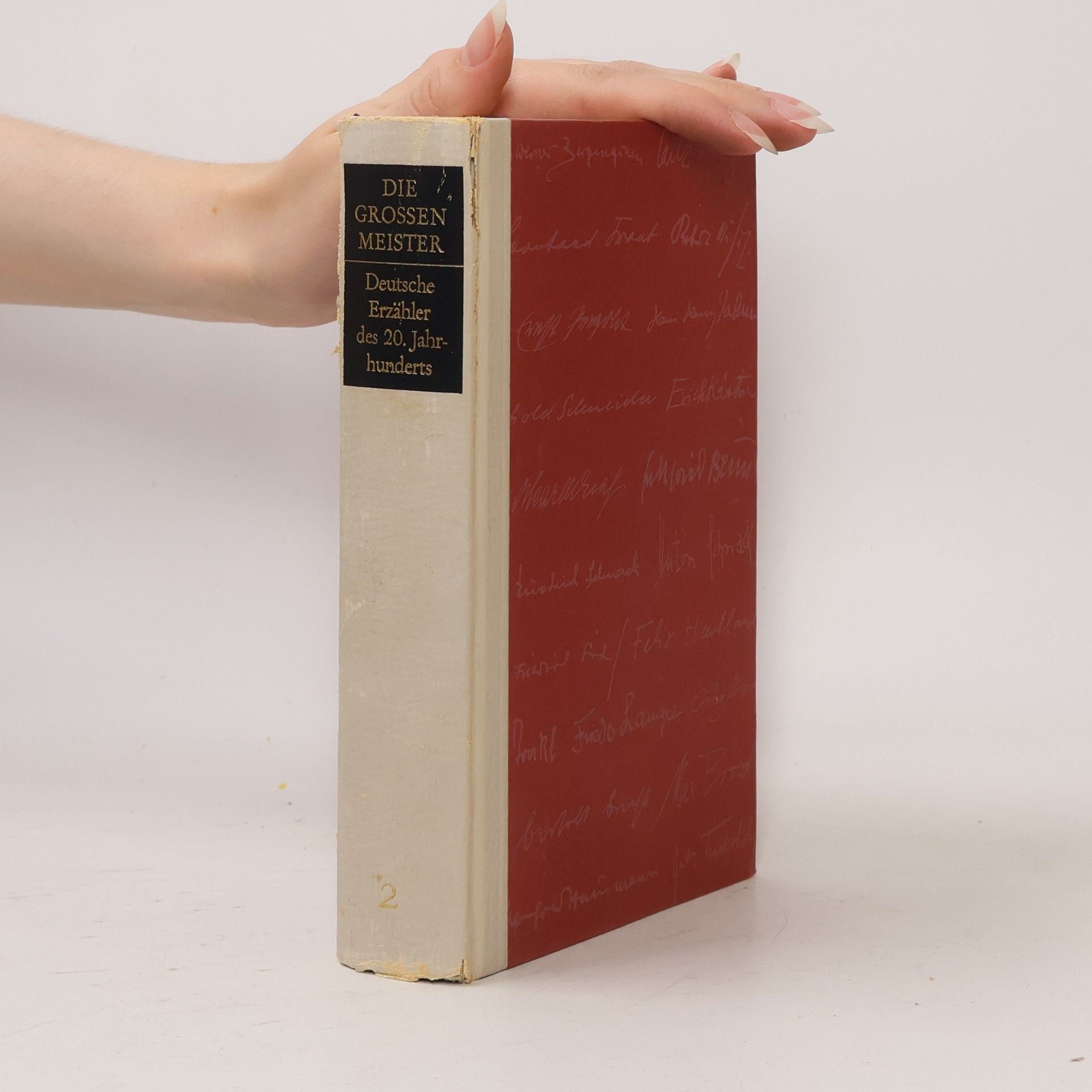 Various authors Die grossen Meister 2. Deutsche Erzähler des 20. Jahrunderts