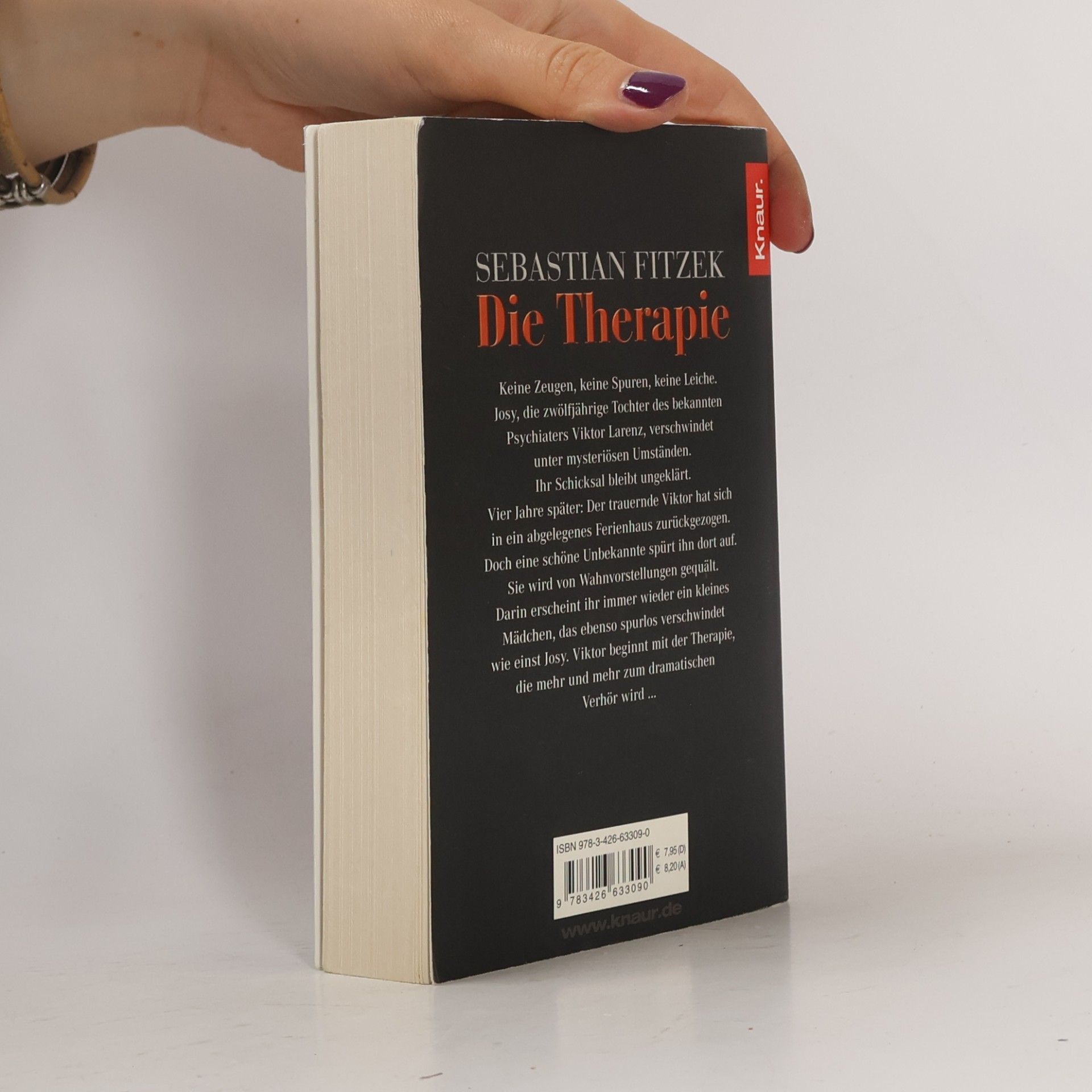 Sebastian Fitzek Die Therapie