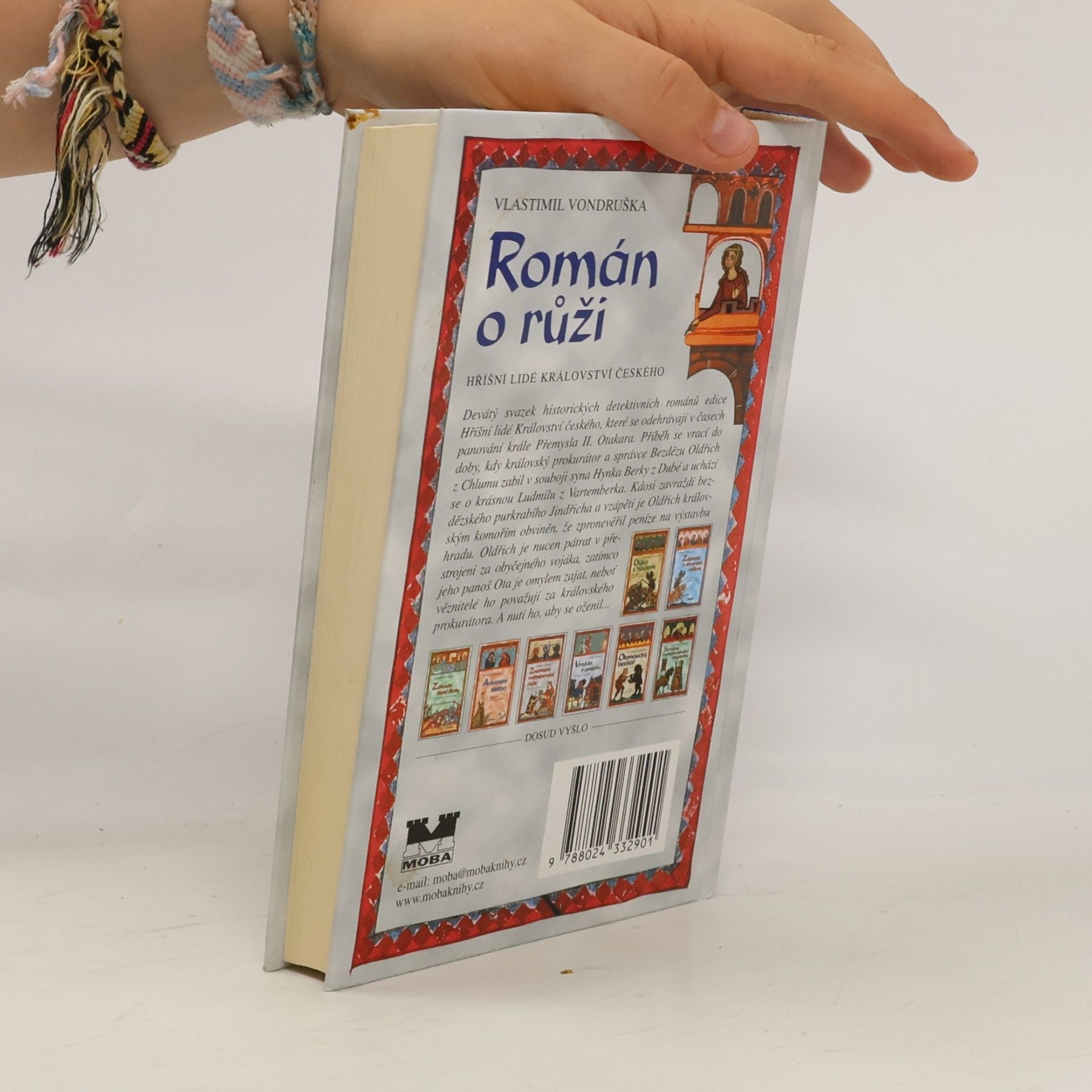 Vlastimil Vondruška Román o růži