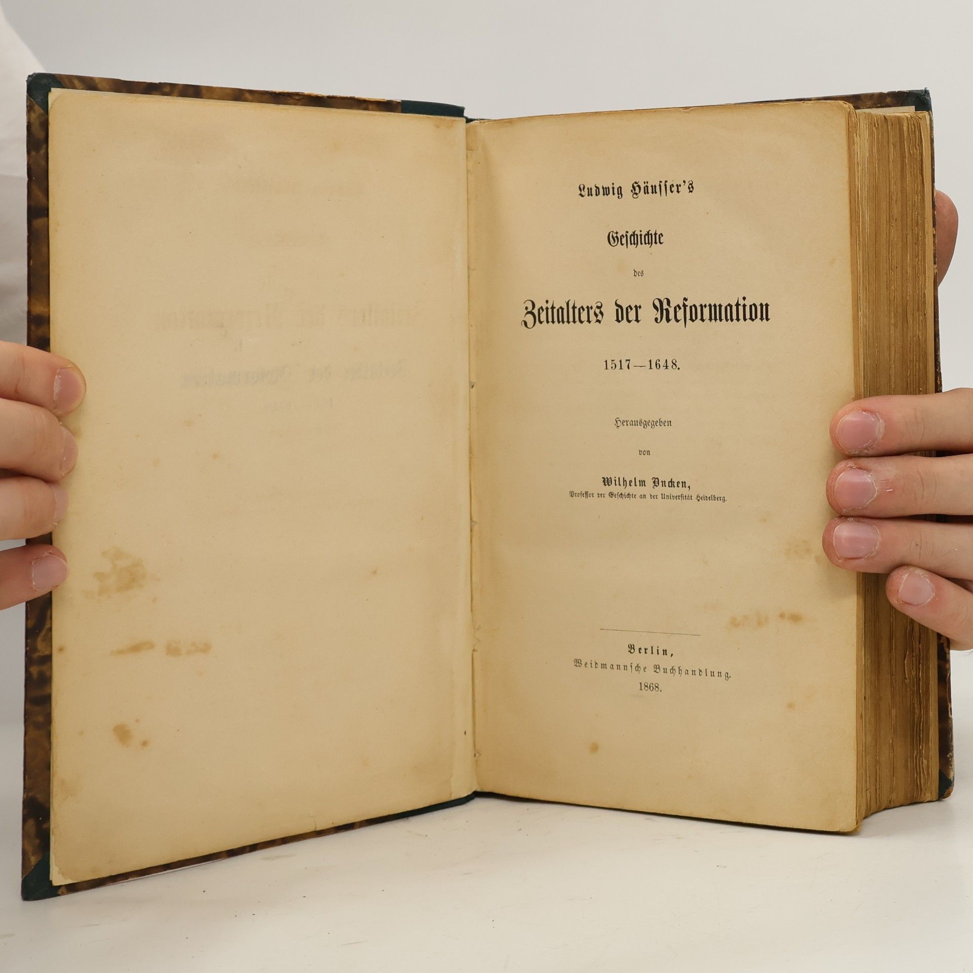 Ludwig Häusser Geschichte des Zeitalters der Reformation