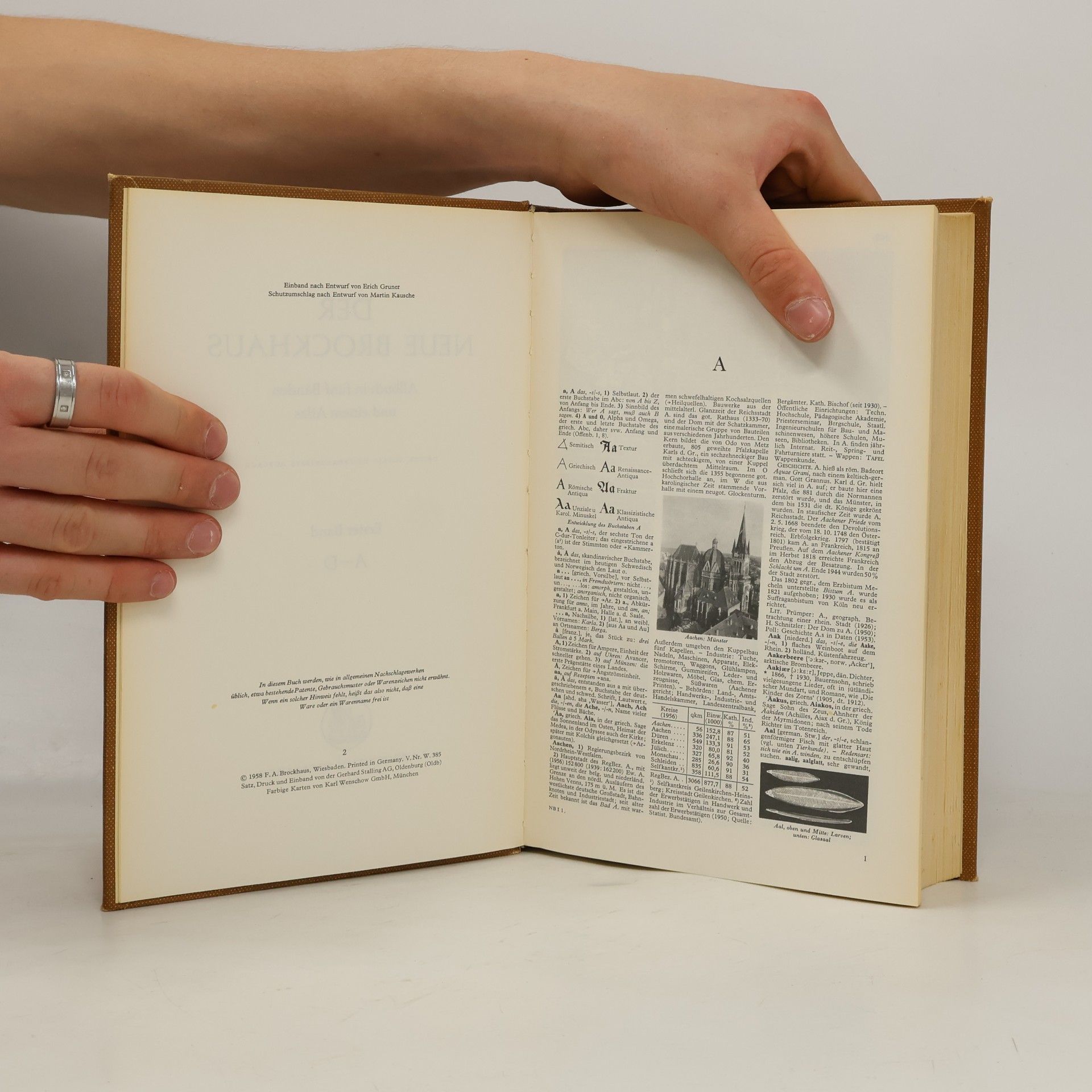 Kolektiv autorů Der Neue Brockhaus 1. A-D