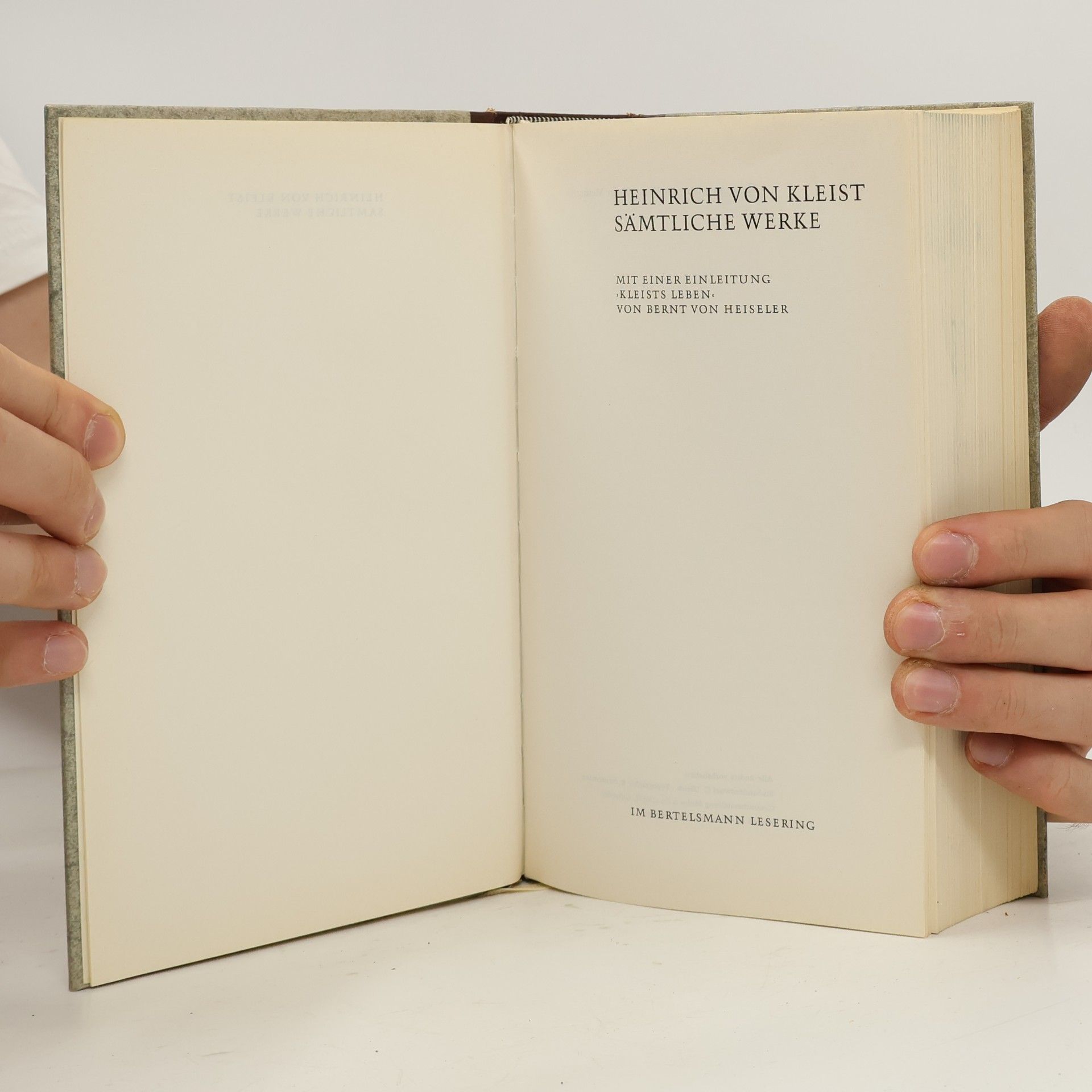 Heinrich von Kleist Sämtliche werke