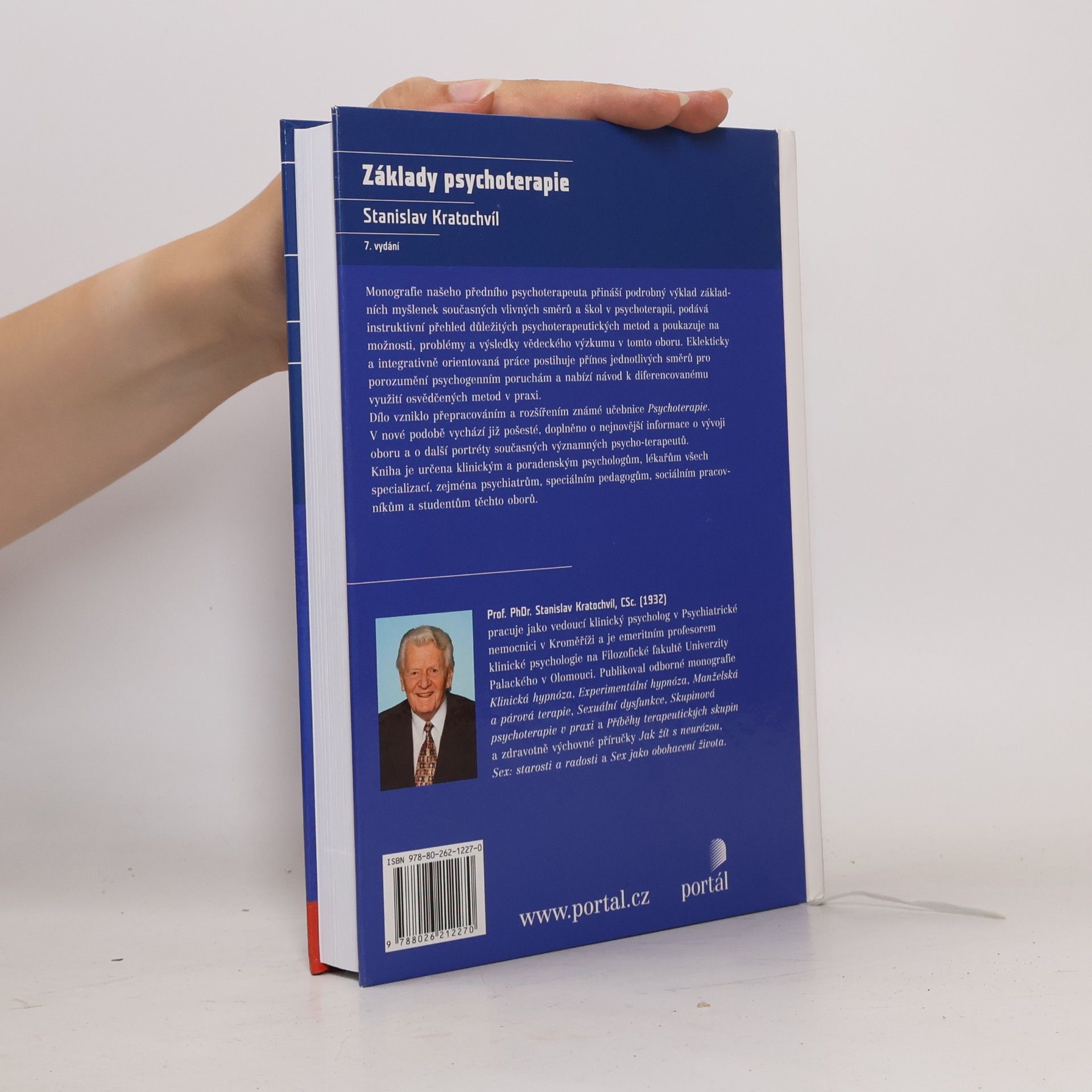 Stanislav Kratochvíl Základy psychoterapie