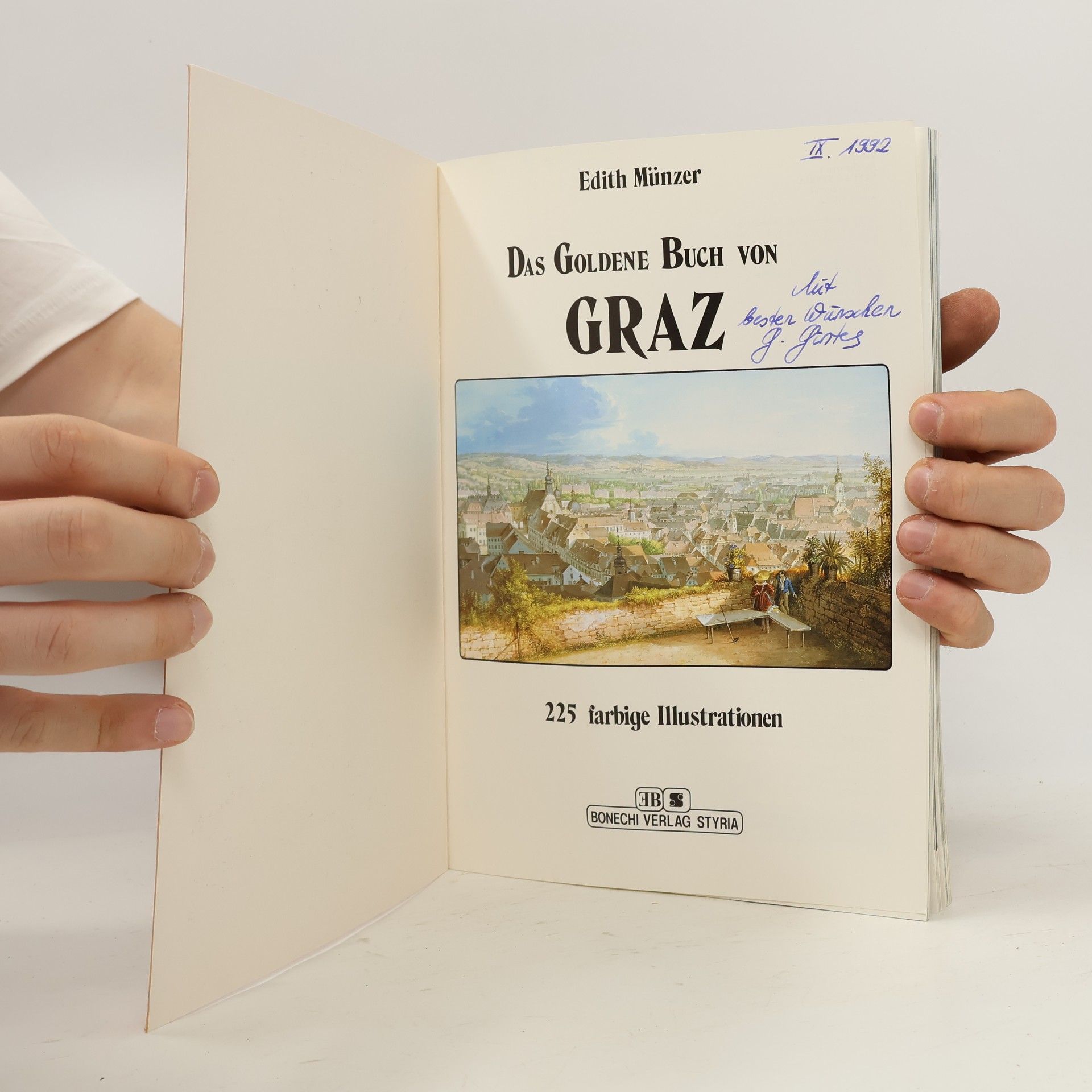 Edith Münzer Das goldene Buch von Graz