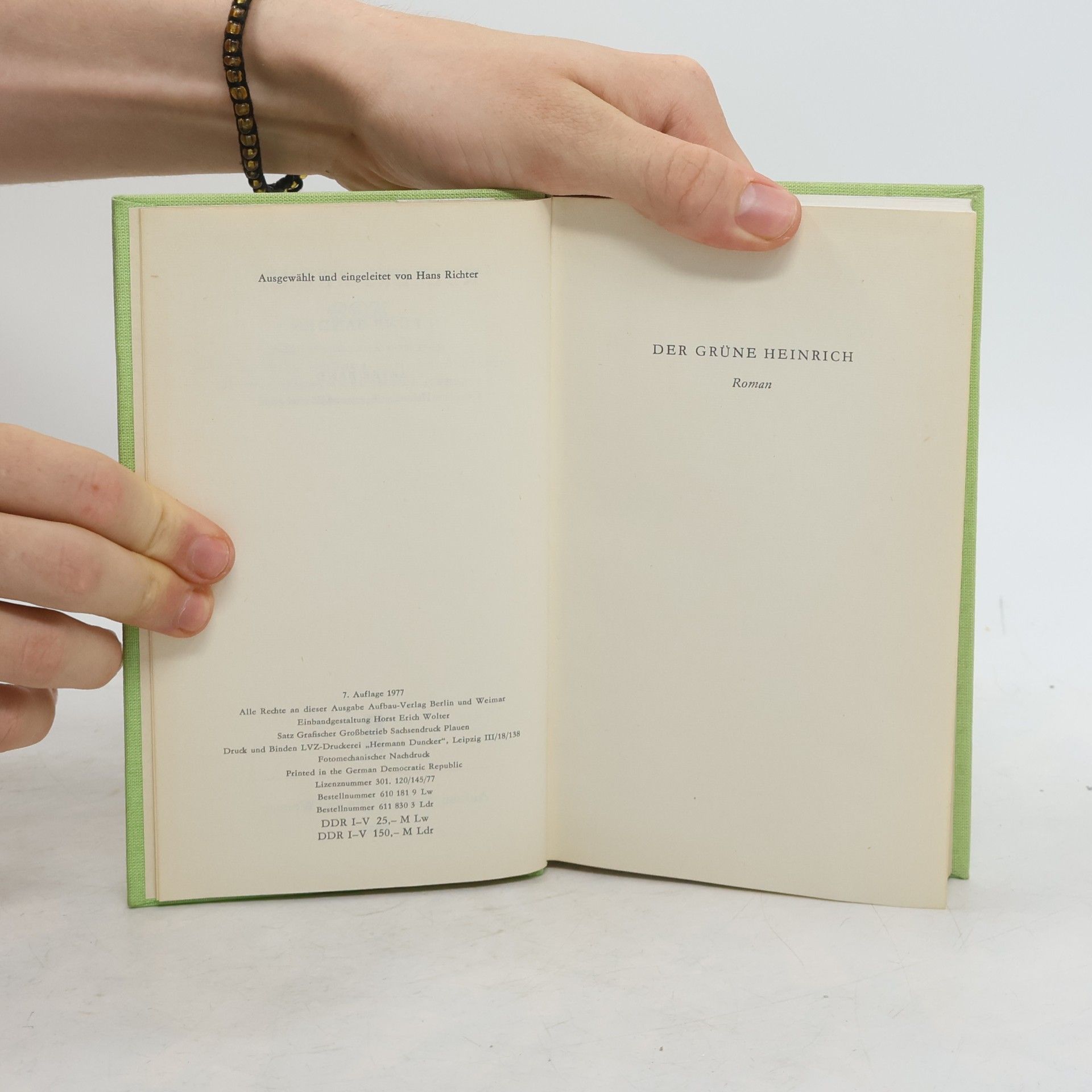 Gottfried Keller Kellers Werke 4