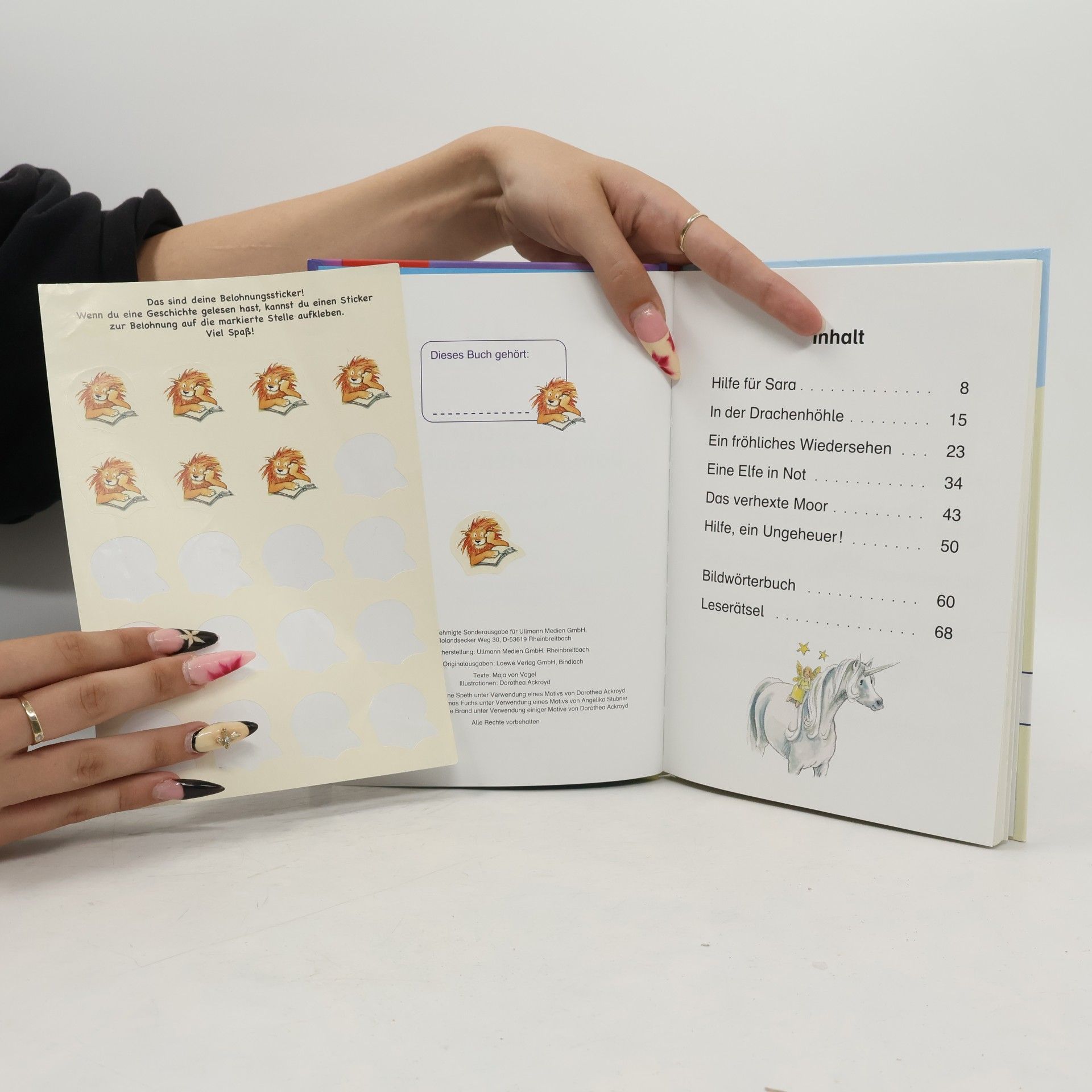 Various authors Leselöwen. Geschichten vom kleinen Einhorn
