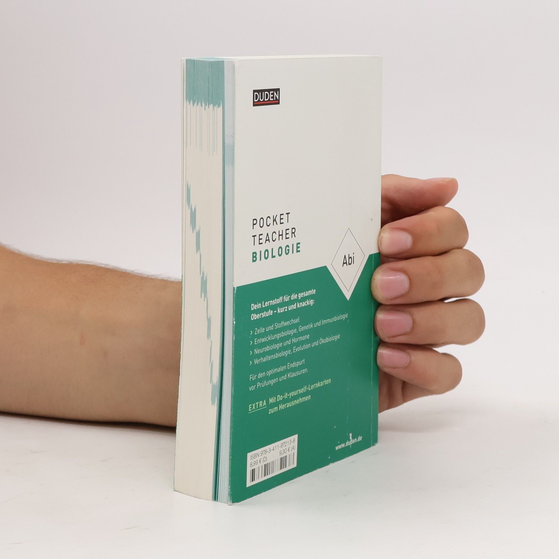 Walter Kleesattel Duden, Pocket Teacher Biologie - Abi