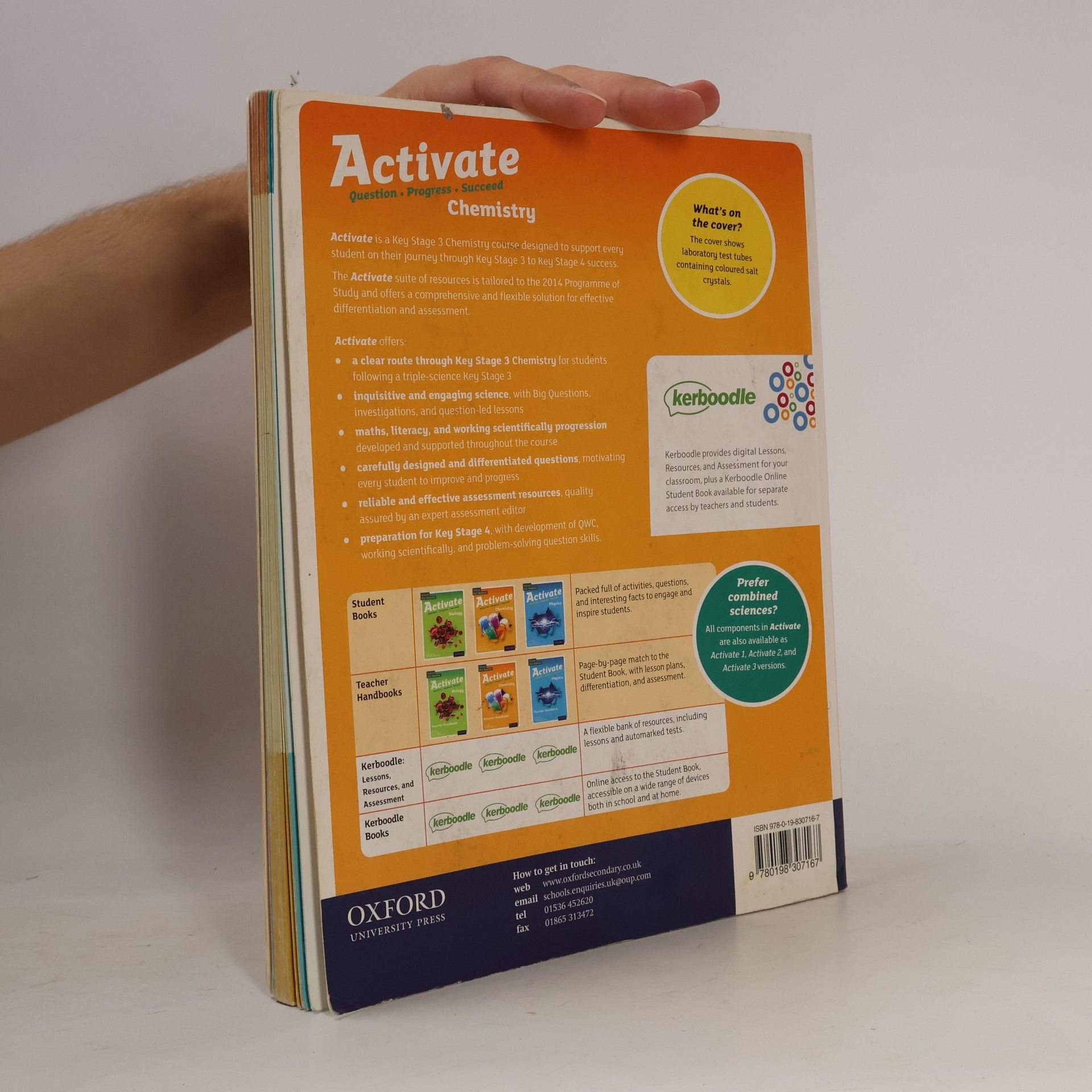 Philippa Gardom Hulme Activate Chemistry Student Book