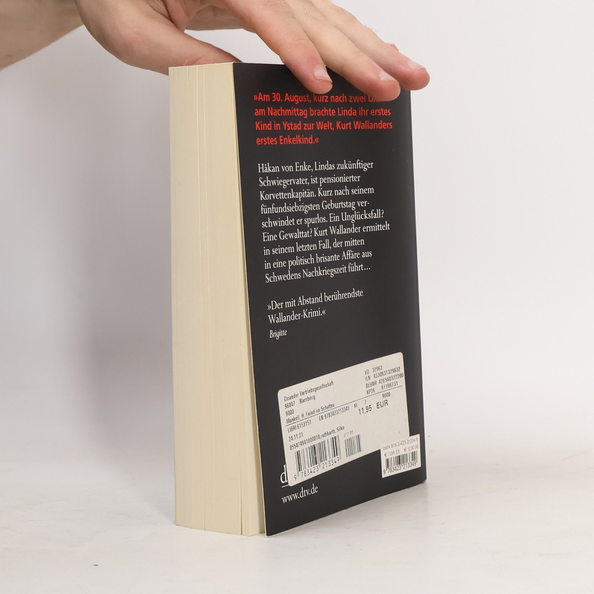 Henning Mankell Der Feind im Schatten