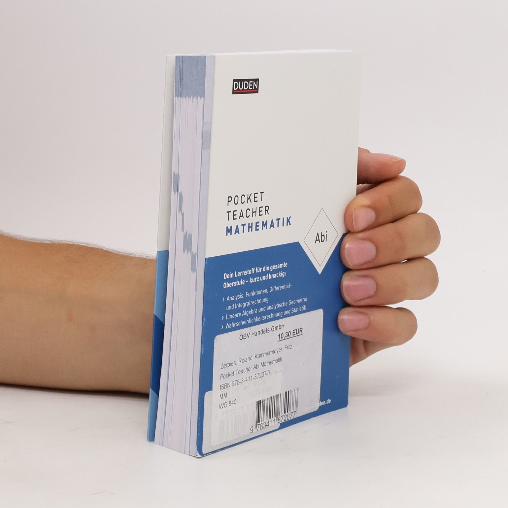 Fritz Kammermeyer Duden, Pocket Teacher Mathematik - Abi
