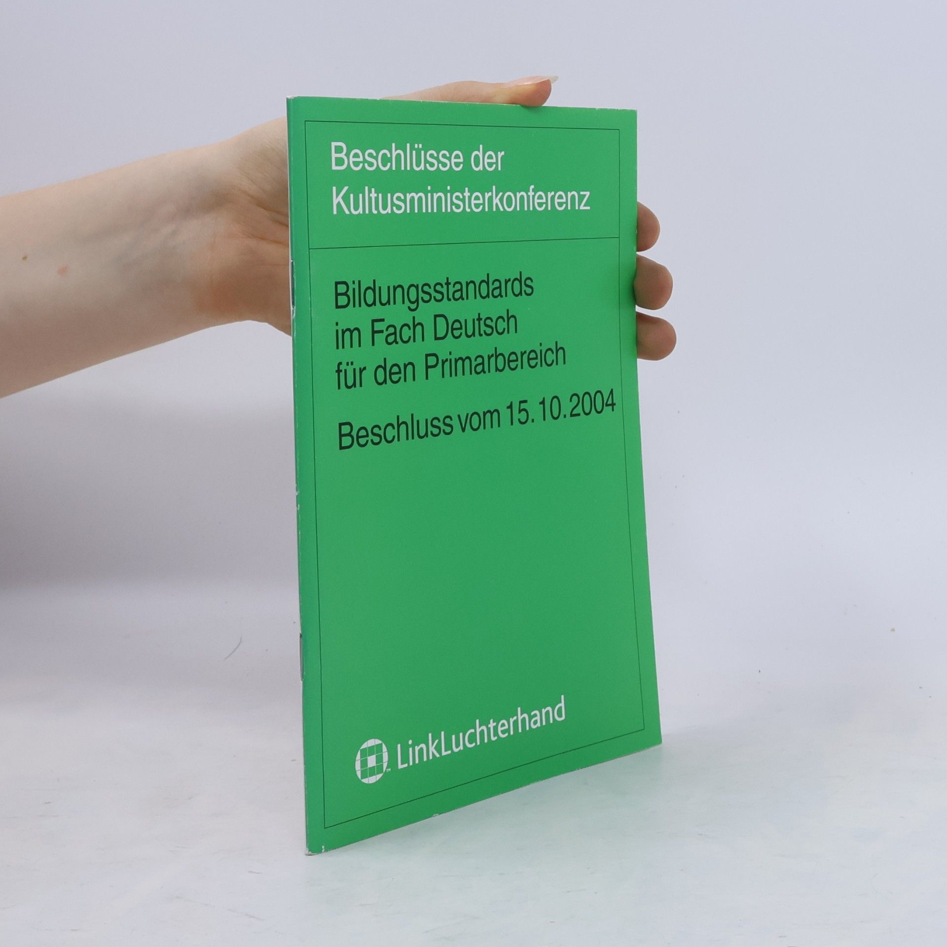 Kolektiv autorů Bildungsstandards im Fach Deutsch im Primarbereich