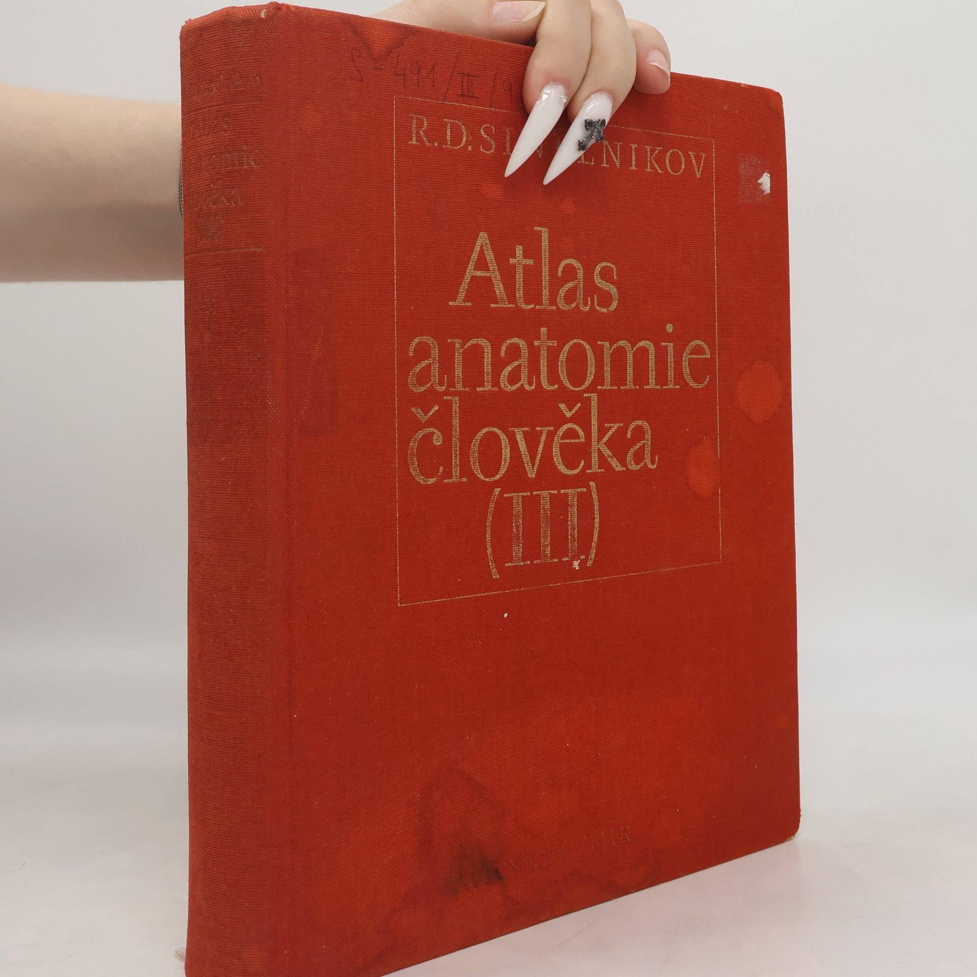 Rafail Davidovič Sinělnikov Atlas anatomie člověka III. díl
