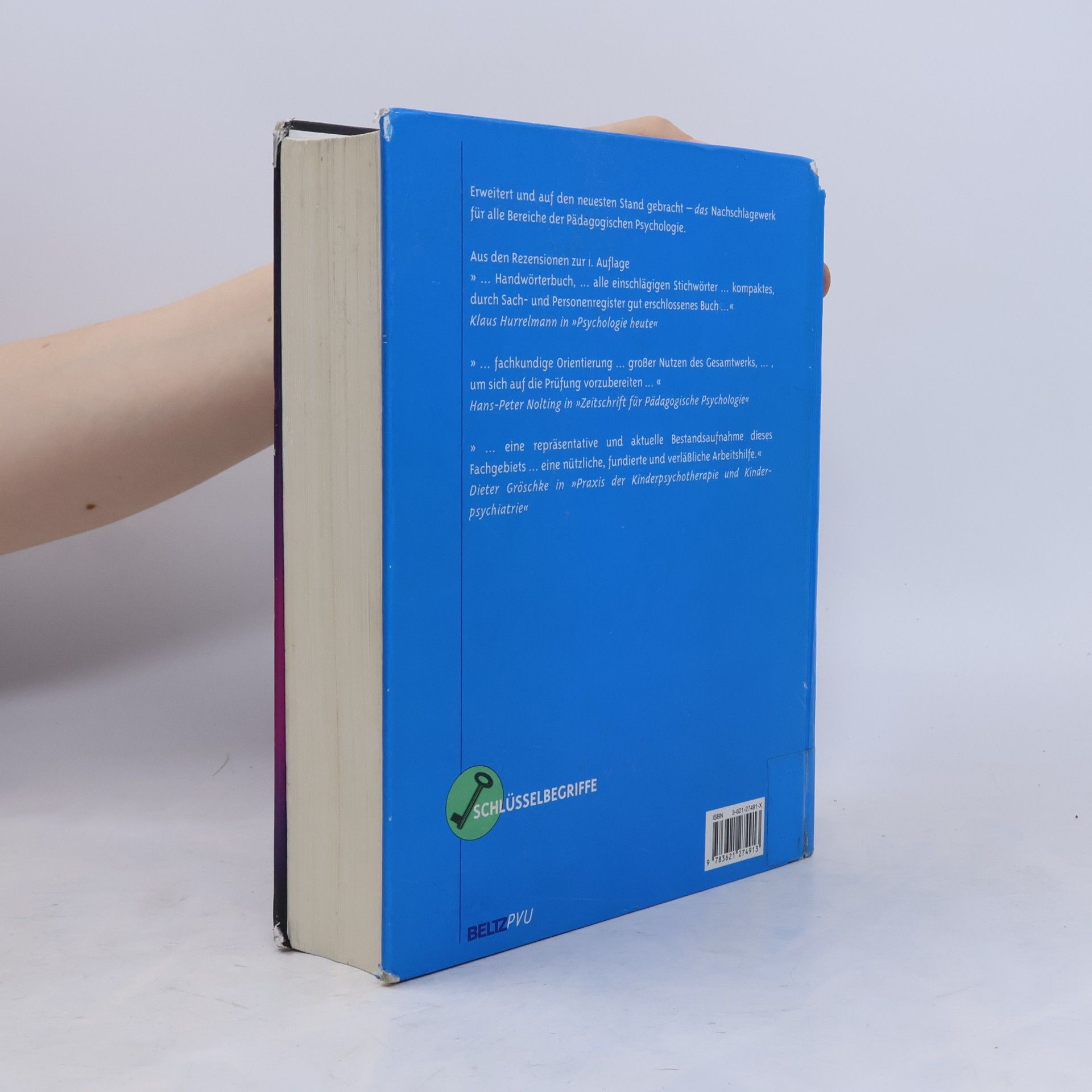 Detlef Rost Handwörterbuch pädagogische Psychologie