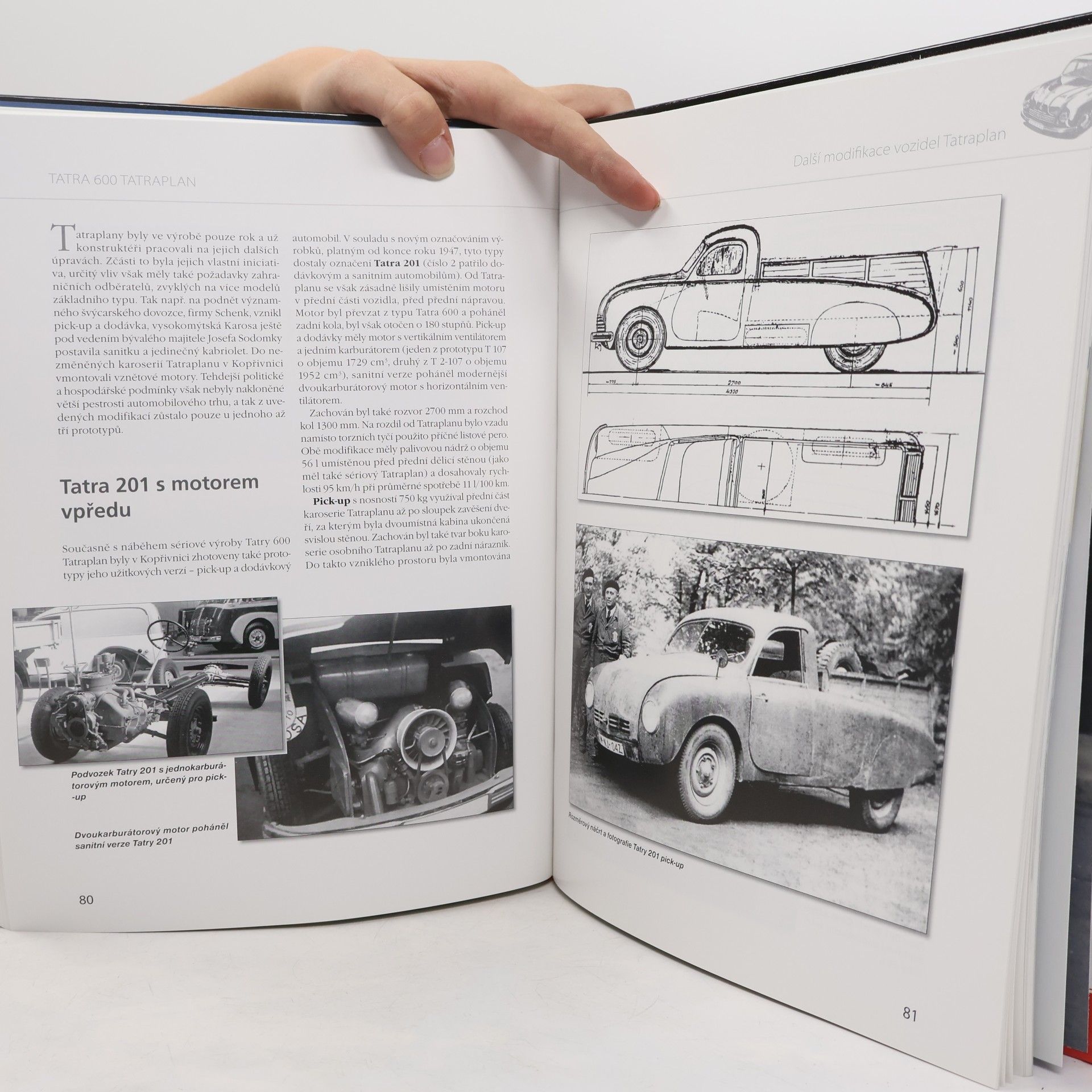 Marián ŠumanHreblay Tatra 600 Tatraplan : historie, technika, prototypy, sport