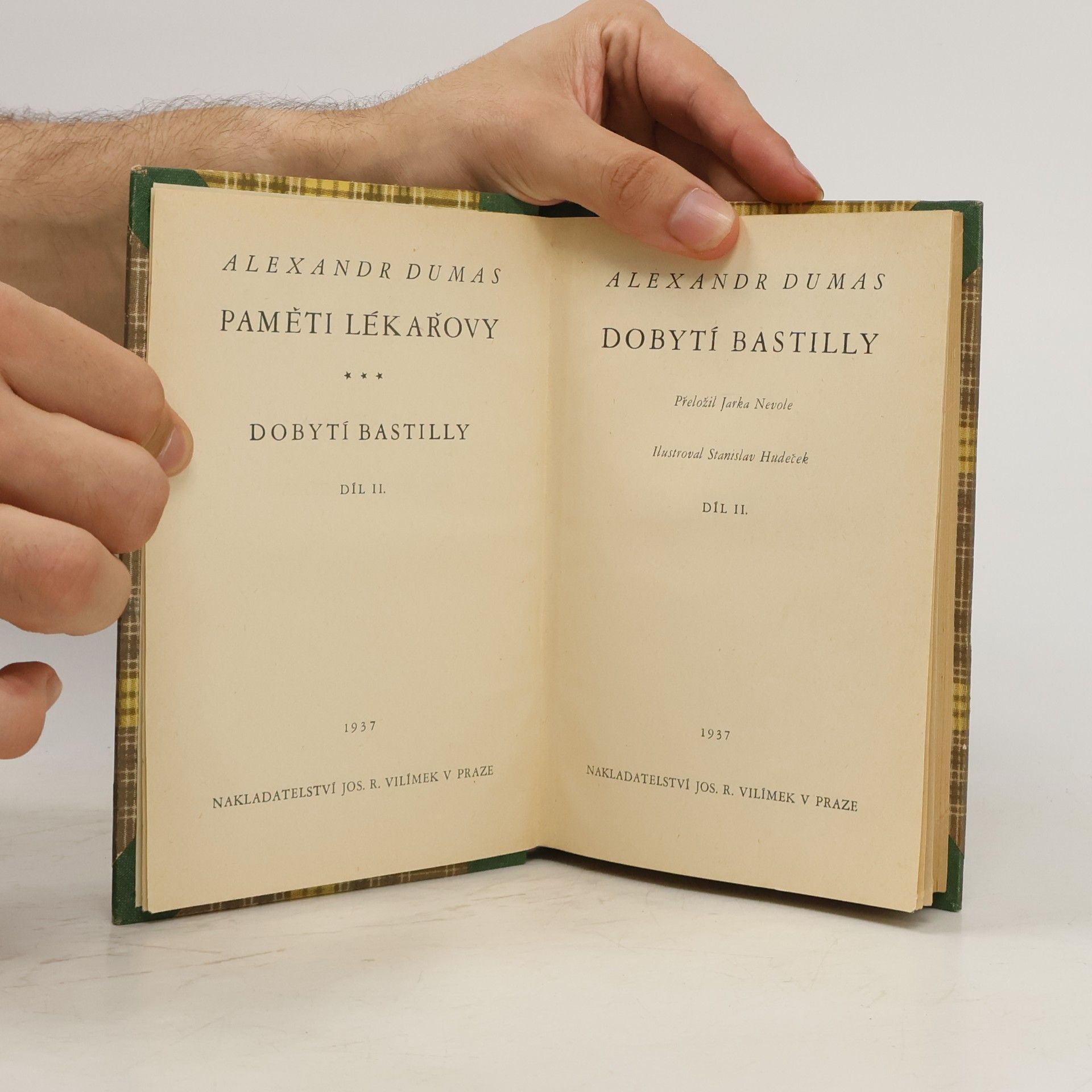 Alexandre Dumas starší Dobytí Bastilly II.