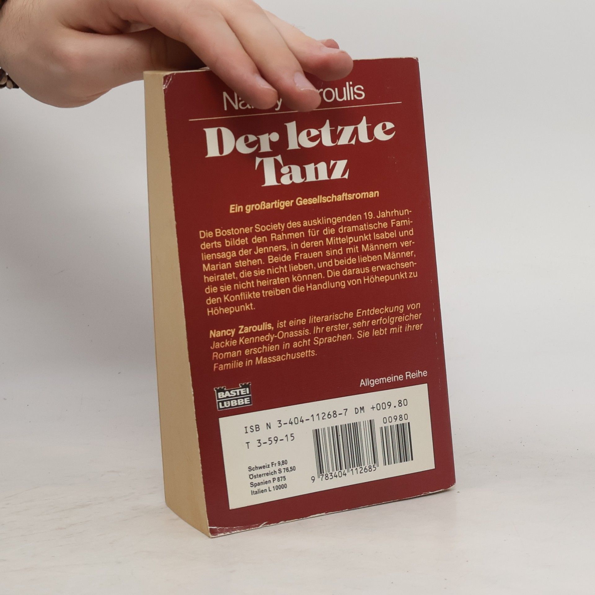 Nancy Zaroulis Der letzte Tanz