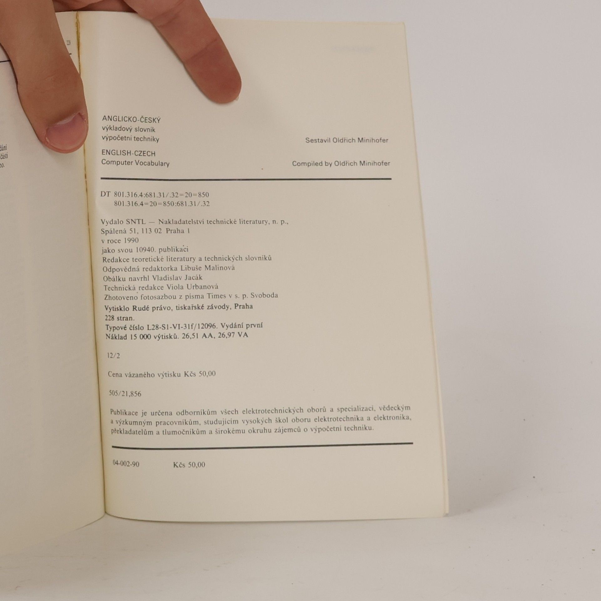 Autorenkollektiv Anglický-český výkladový slovník výpočetní techniky. Englich-Czech Computer Vocabulary