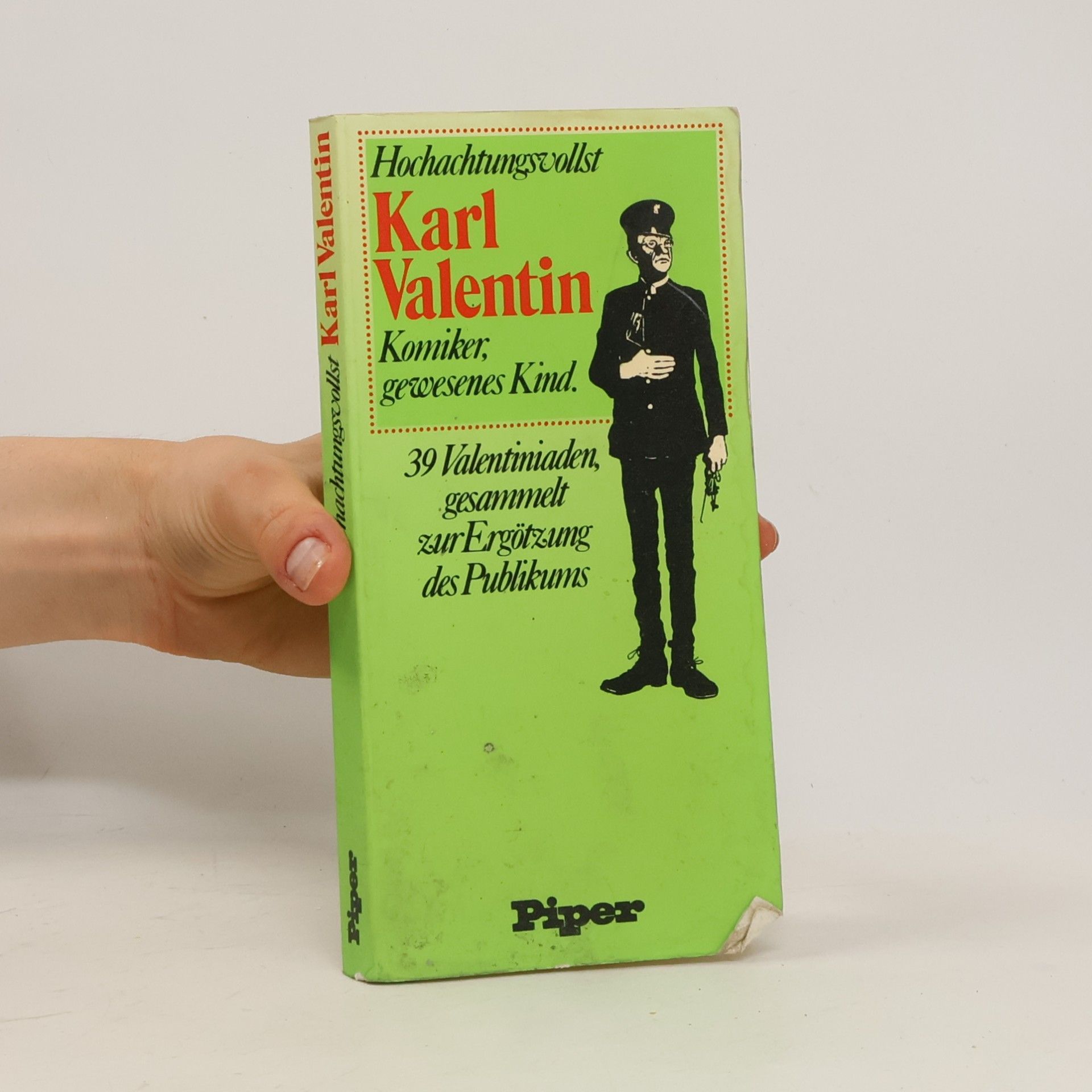Karl Valentin Hochachtungsvollst Karl Valentin