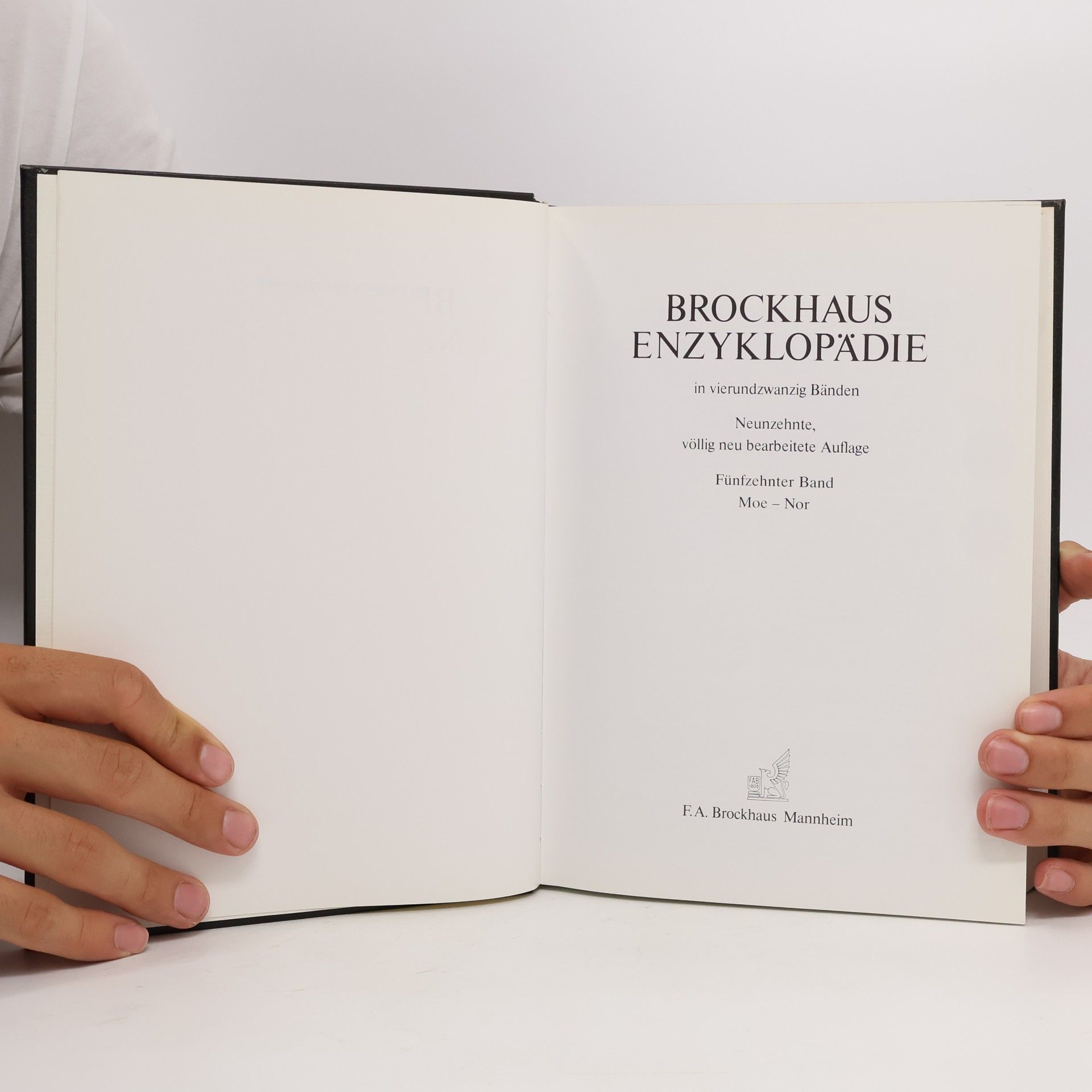 Autorenkollektiv Brockhaus. Enzyklopädie. MOE-NOR. Band 15