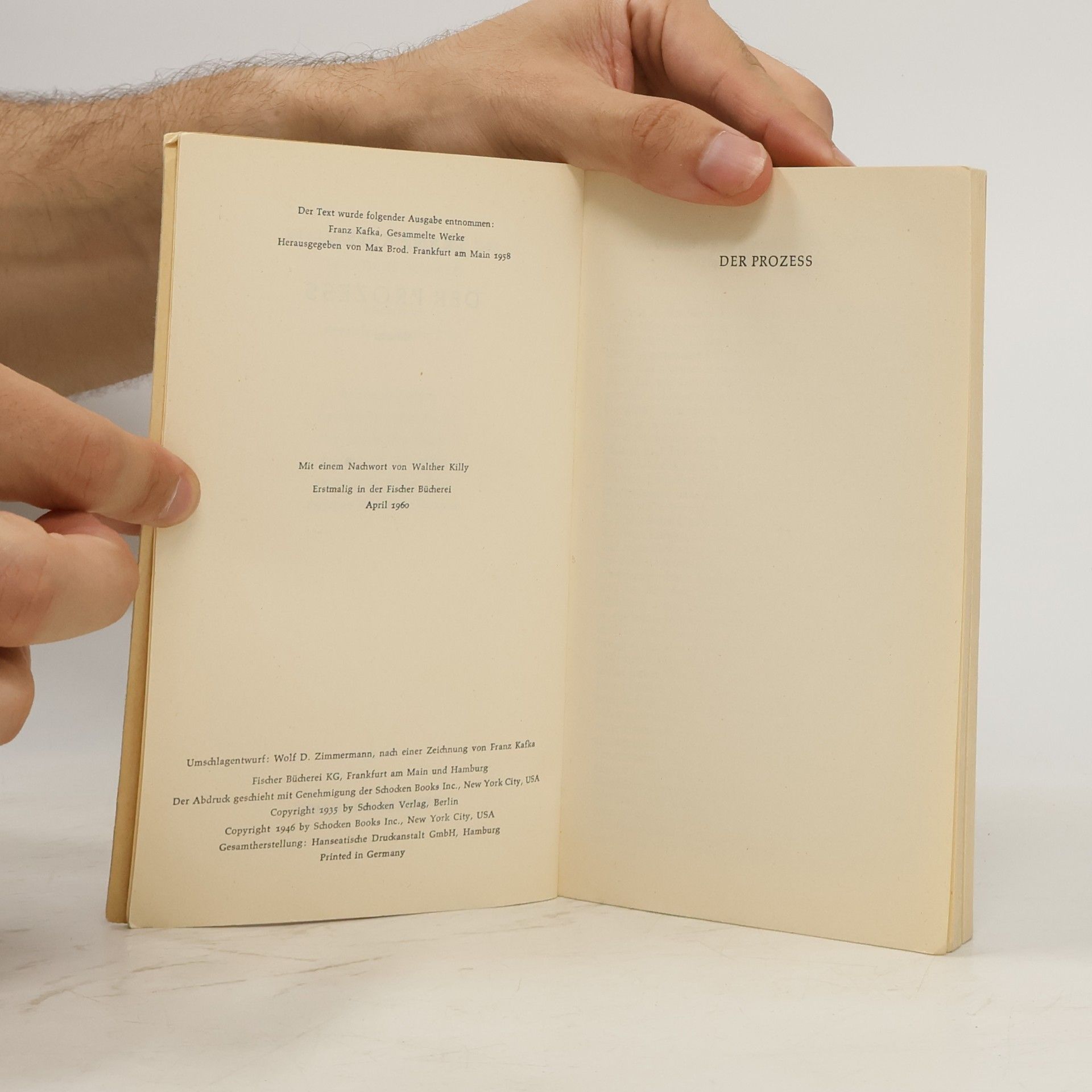 Franz Kafka Der Prozess