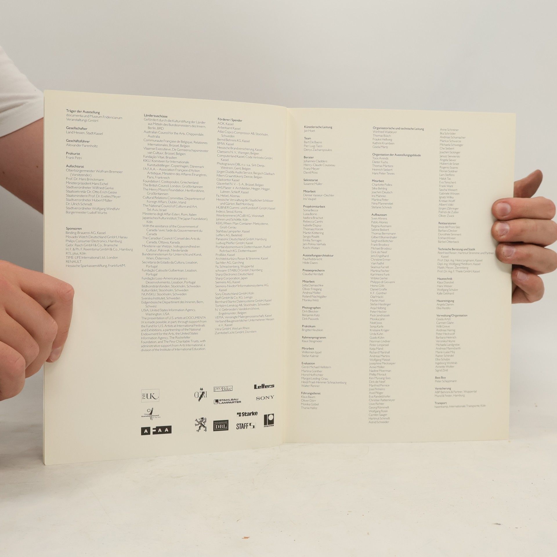Kolektiv autorů Documenta IX (3 Bande)