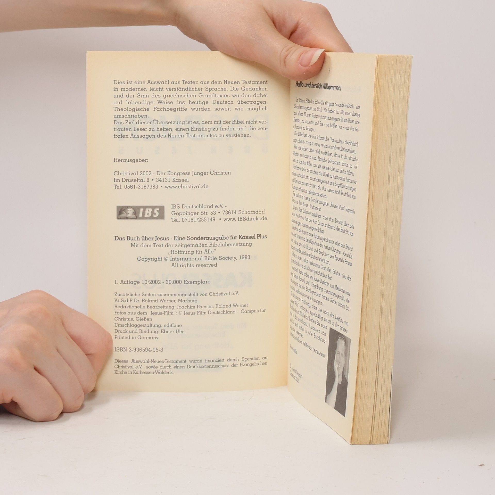 Das Buch über Jesus