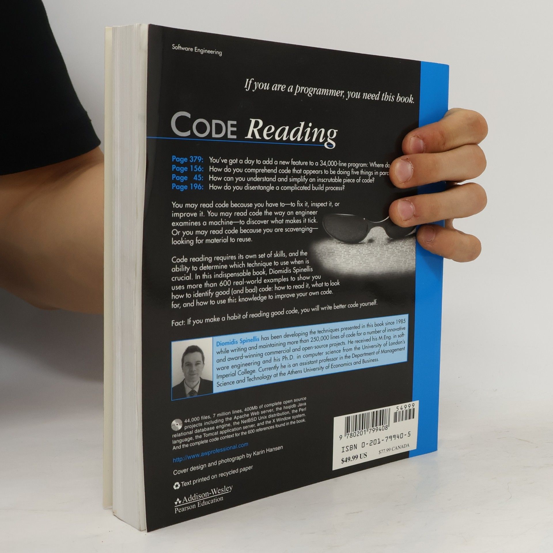 Diomidis Spinellis Code Reading