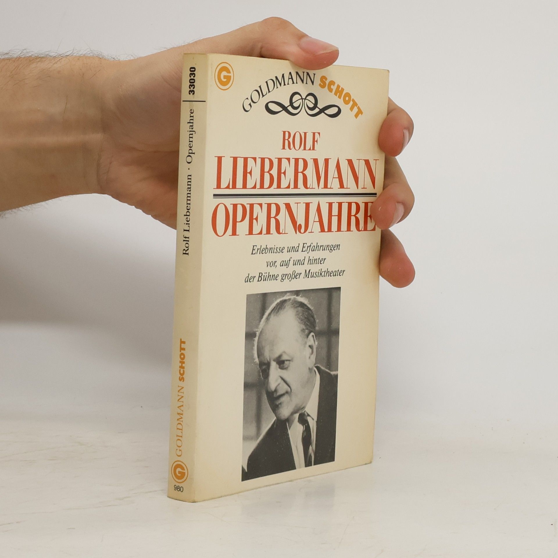 Rolf Liebermann Opernjahre
