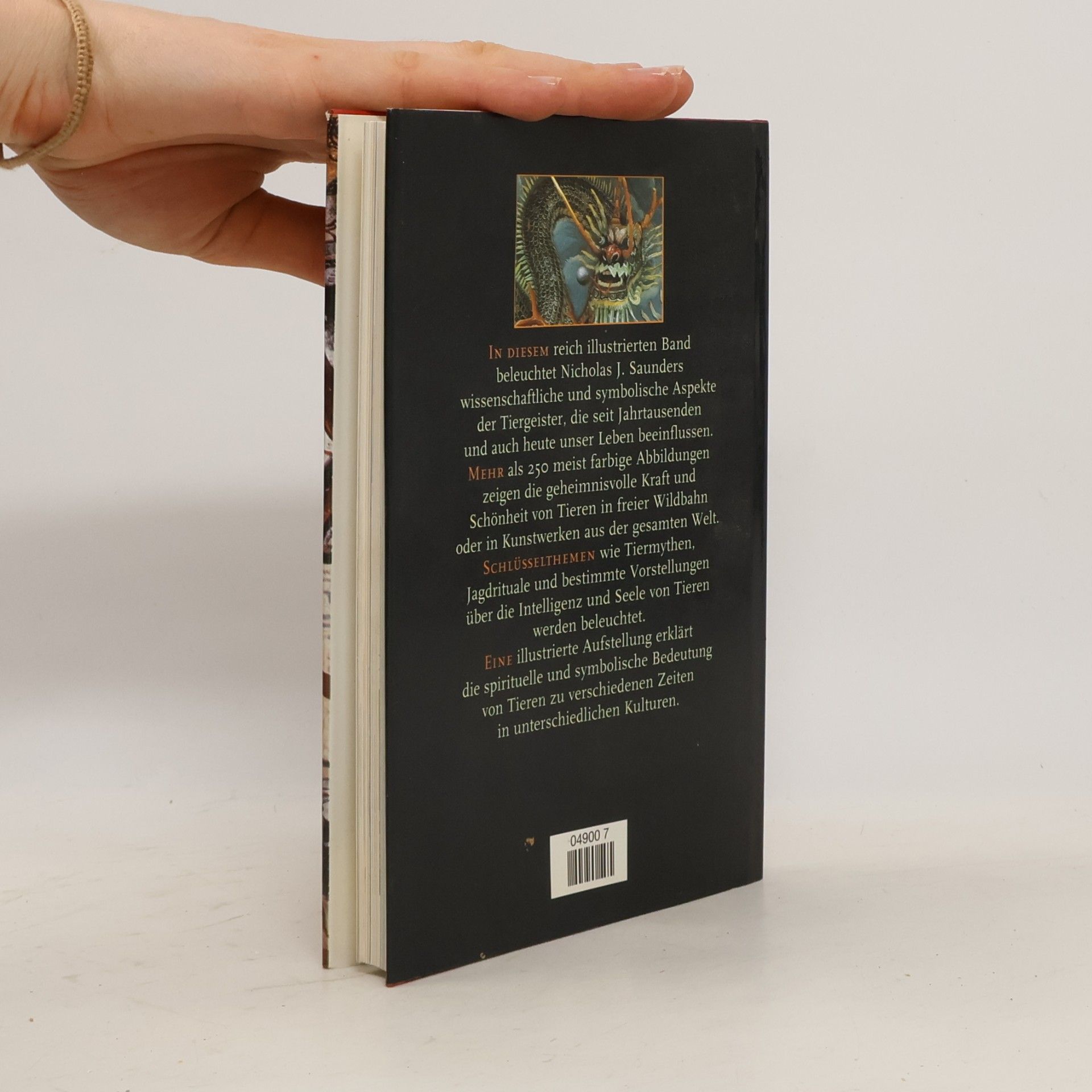 Nicholas J. Saunders Tiergeister. Seelenverwandte der Menschen, Symbole, Opfer und Rituale