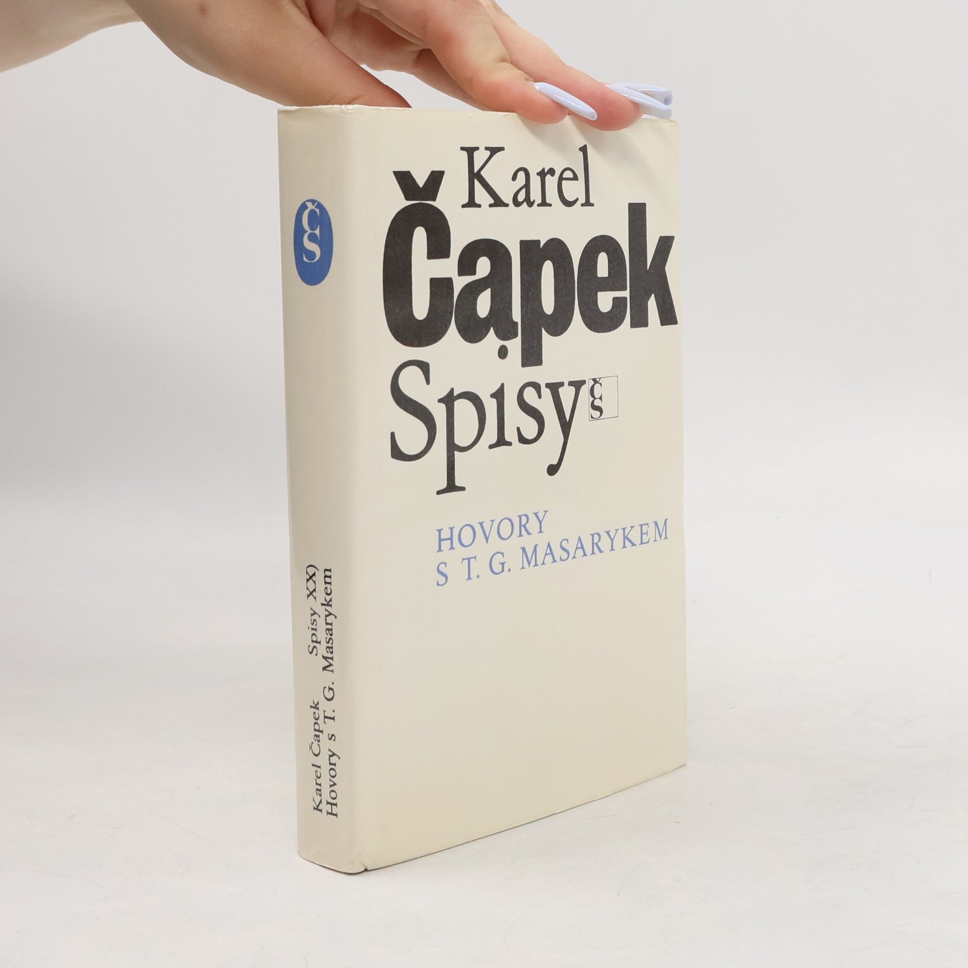 Karel Čapek Hovory s T. G. Masarykem