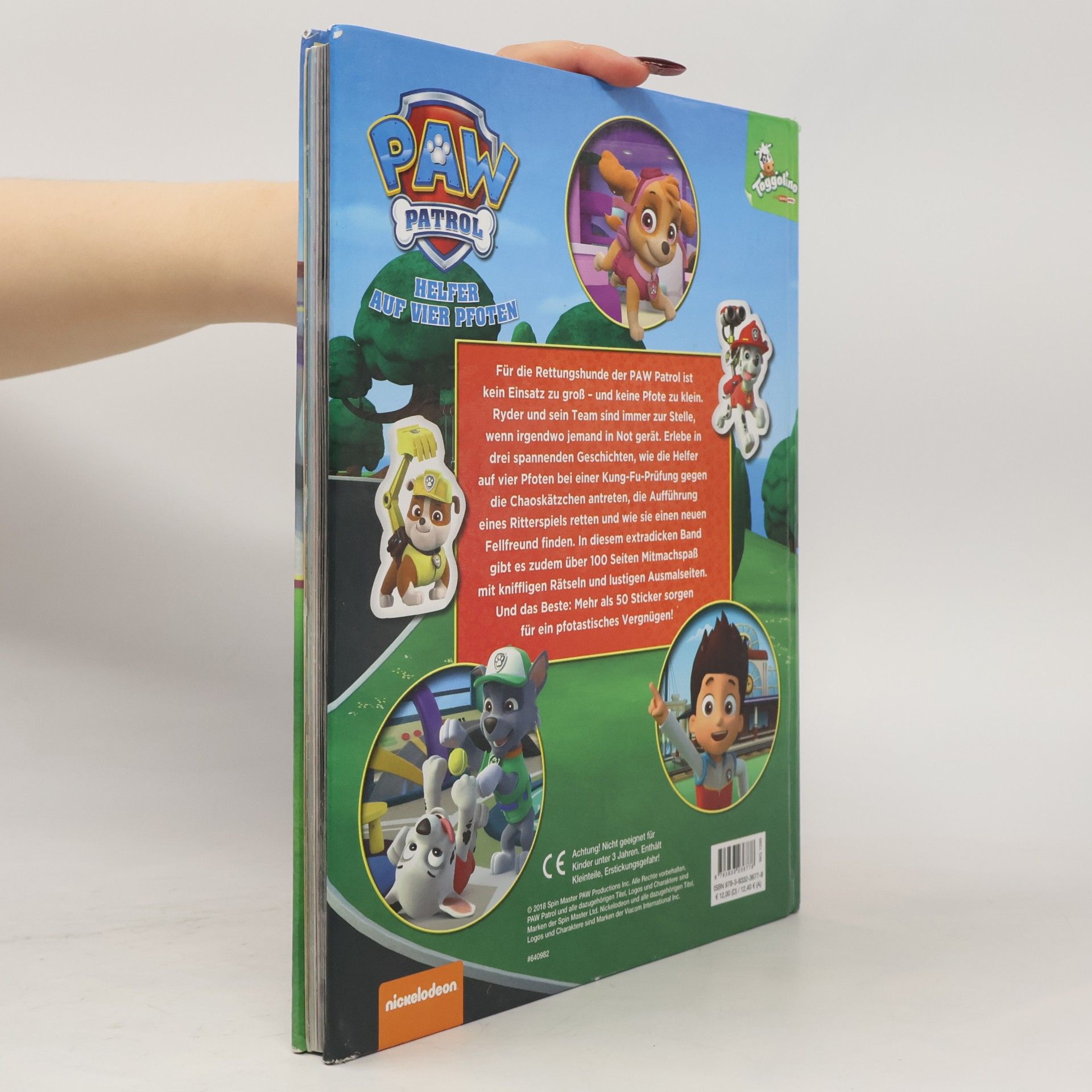 PAW Patrol: Helfer auf vier Pfoten - Mein Lieblingsbuch