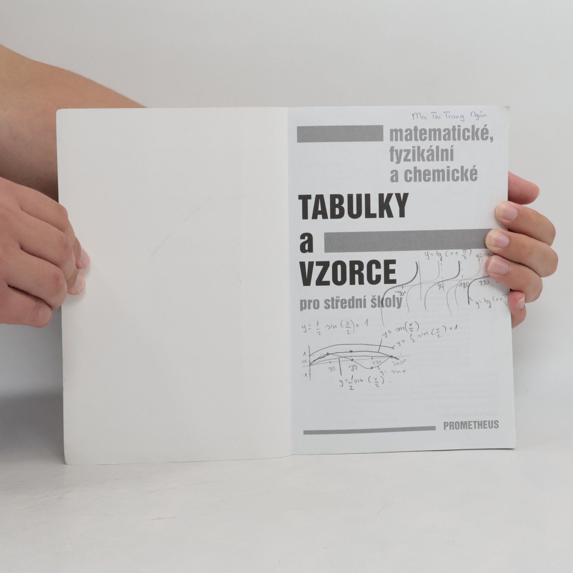 Jiří Mikulčák Matematické, fyzikální a chemické tabulky a vzorce pro střední školy