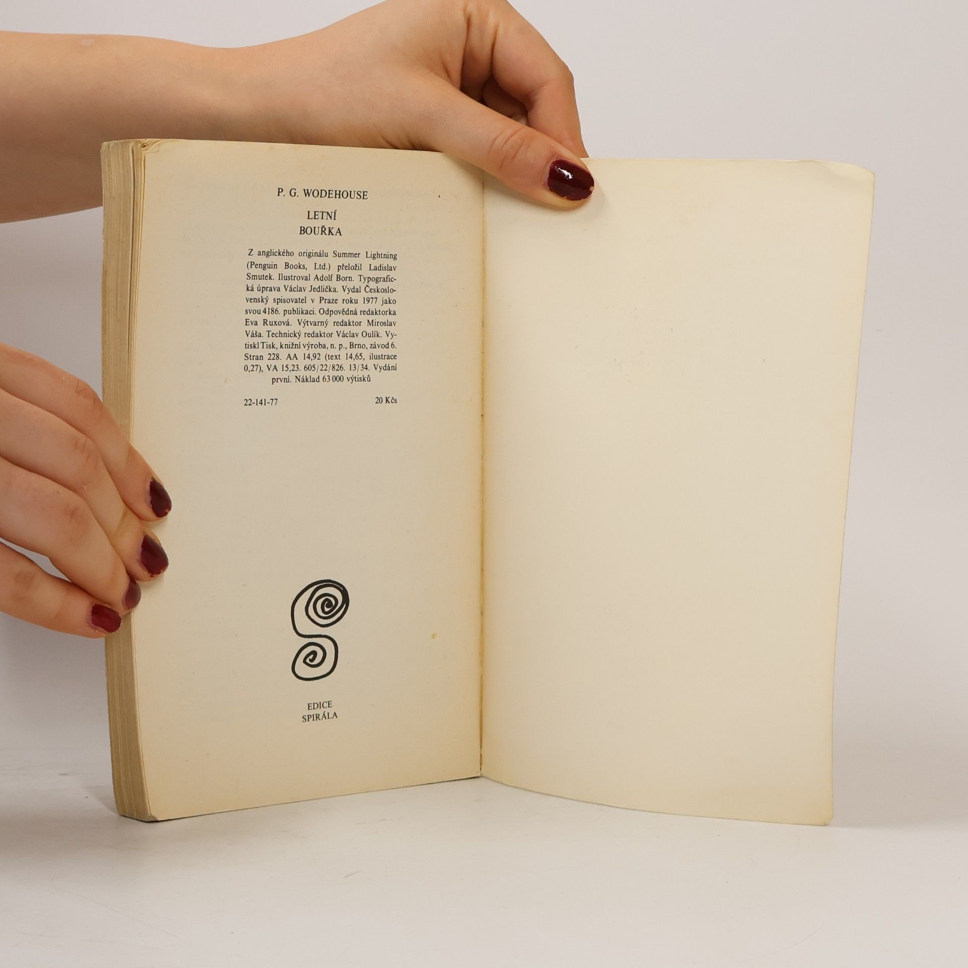 Pelham Wodehouse Letní bouřka